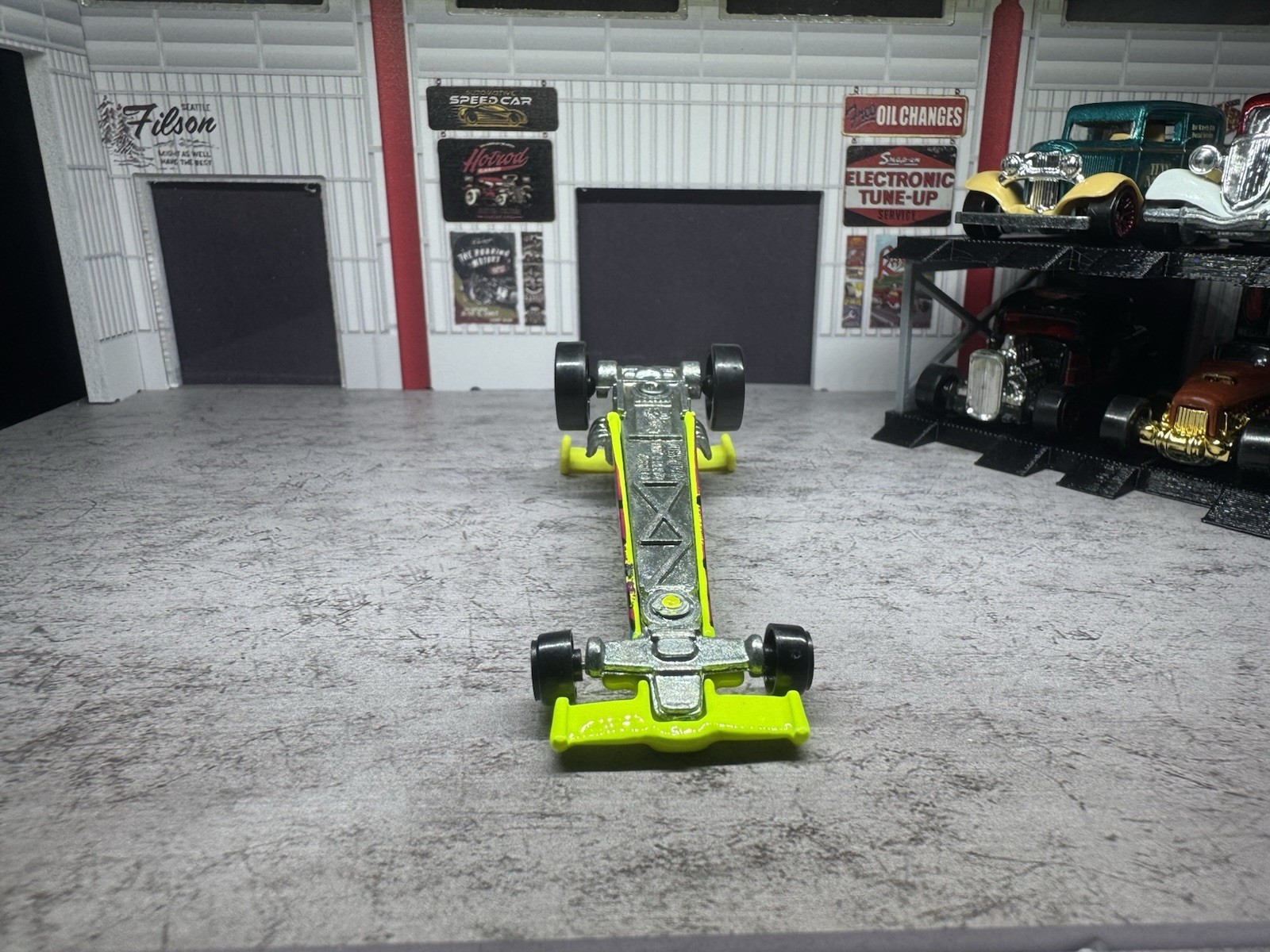 Vintage 1992 Hot Wheels “Hot Set-Up” Dragster