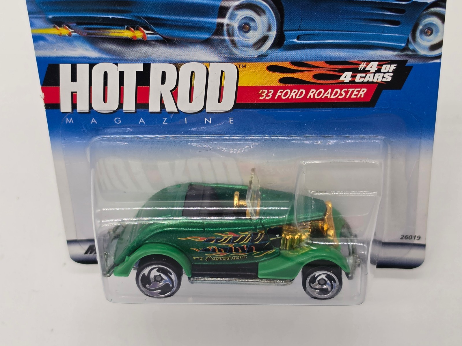 Hot Wheels – Hot Rod Magazine Series – ’33 Ford Roadster – Green