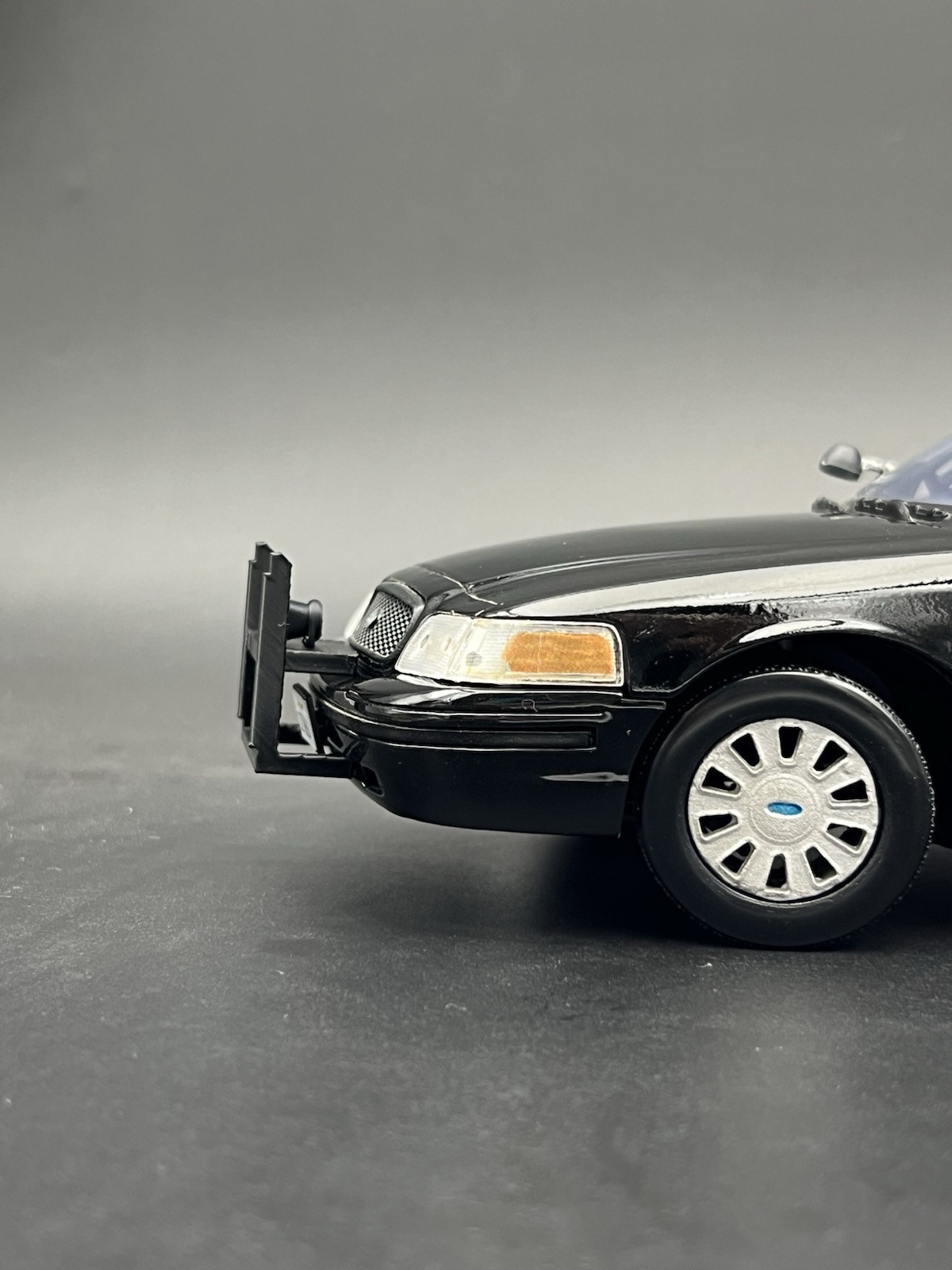 2-pack 1/64 Scale CHP Push Bumper Crown Vic California Highway Patrol 6455