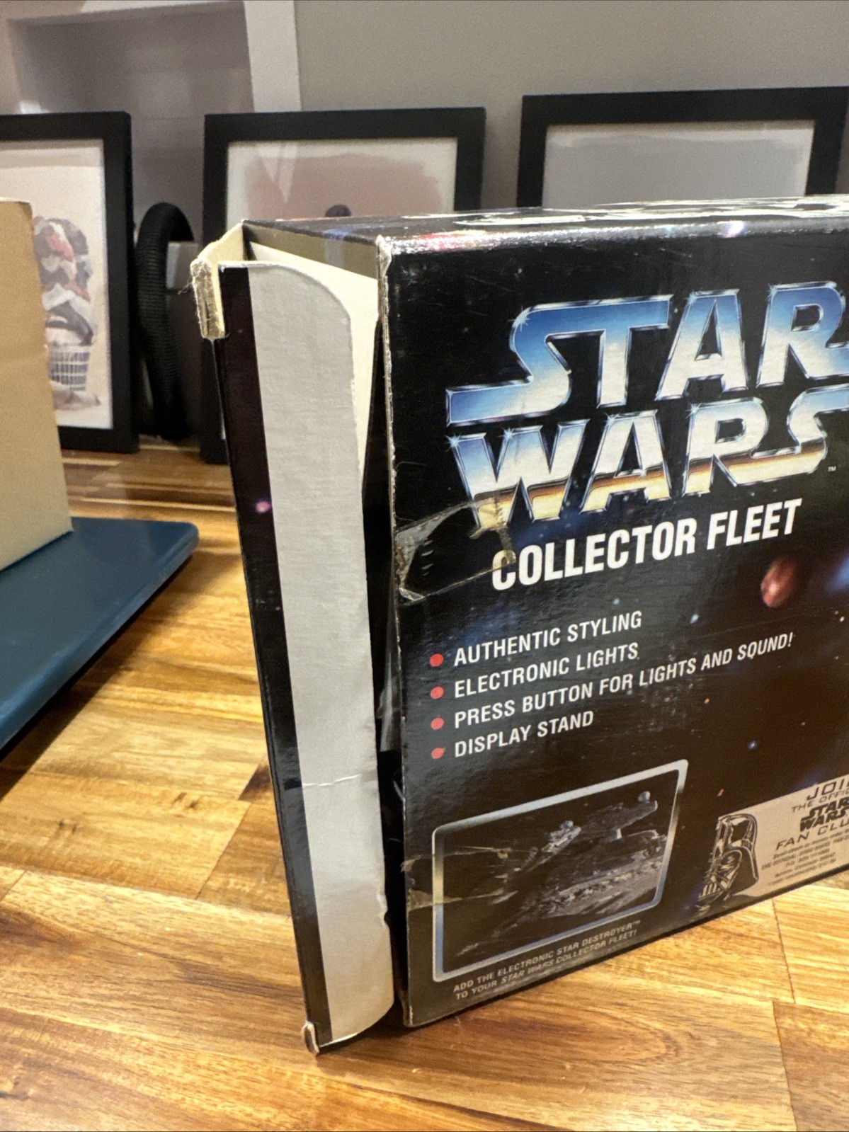 Star Wars Collector Fleet Electronic Rebel Blockade Runner 1996 Kenner