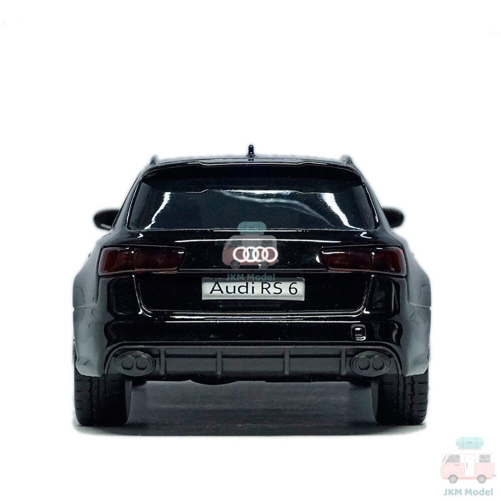 1:36 Audi RS6 Avant Model Car Diecast Toy Vehicle Collection Kids Gift Black