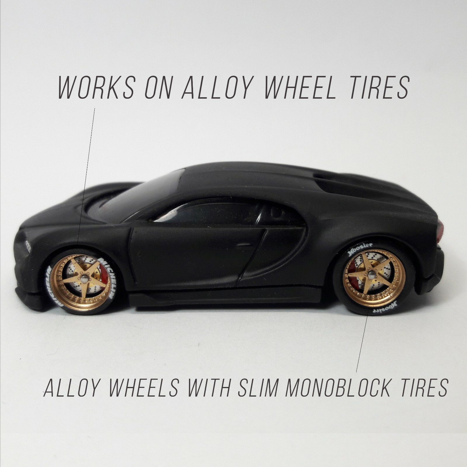 1/64 Scale TIRE LETTERS Custom Waterslide Decals for Hot Wheelz