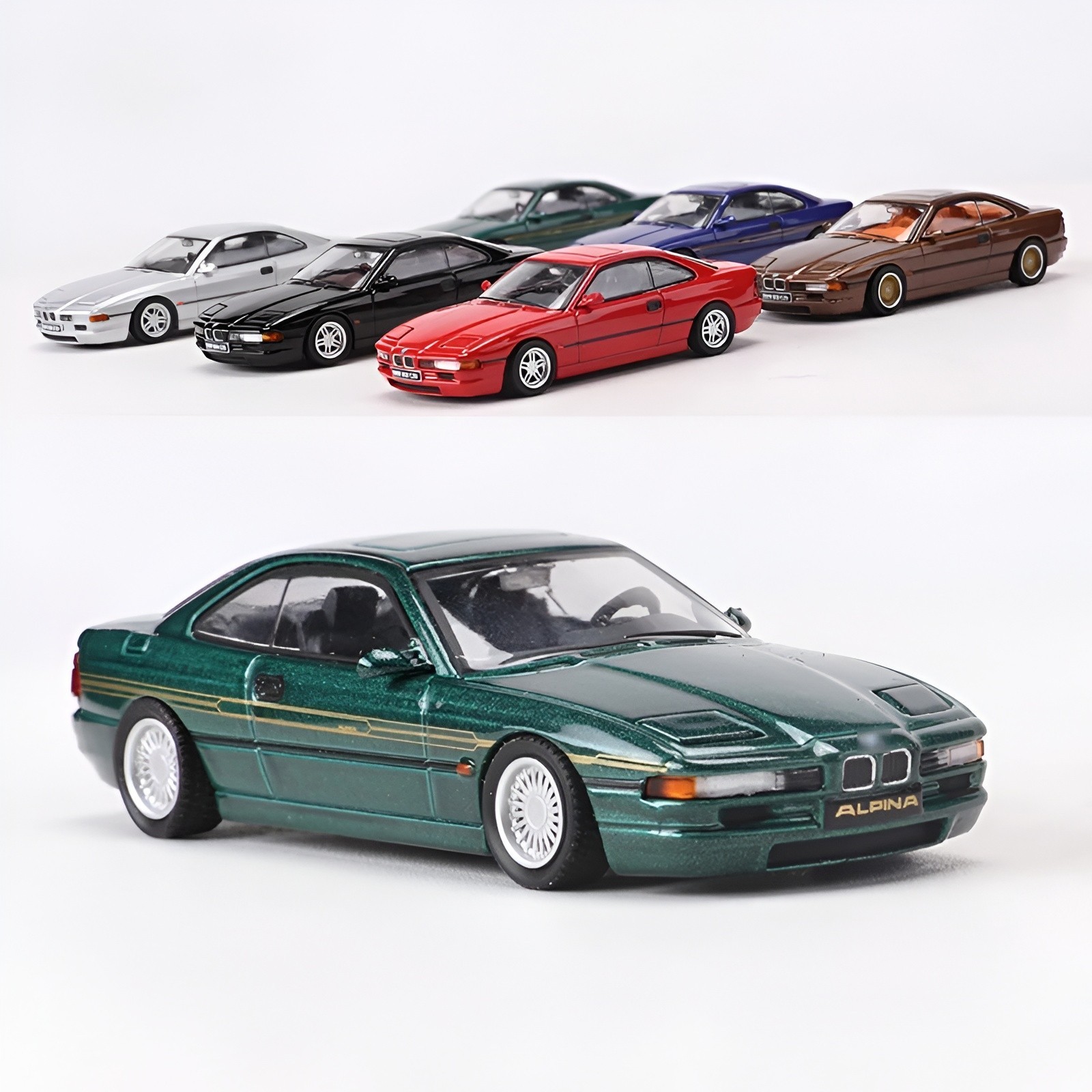 1:64 BMW 850CSI Diecast Alloy Model Car – High-Detail Display Collectible