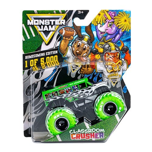 PRESALE 2026 Monster Jam Truck Classroom Crusher Back to School HOMECOMING ED