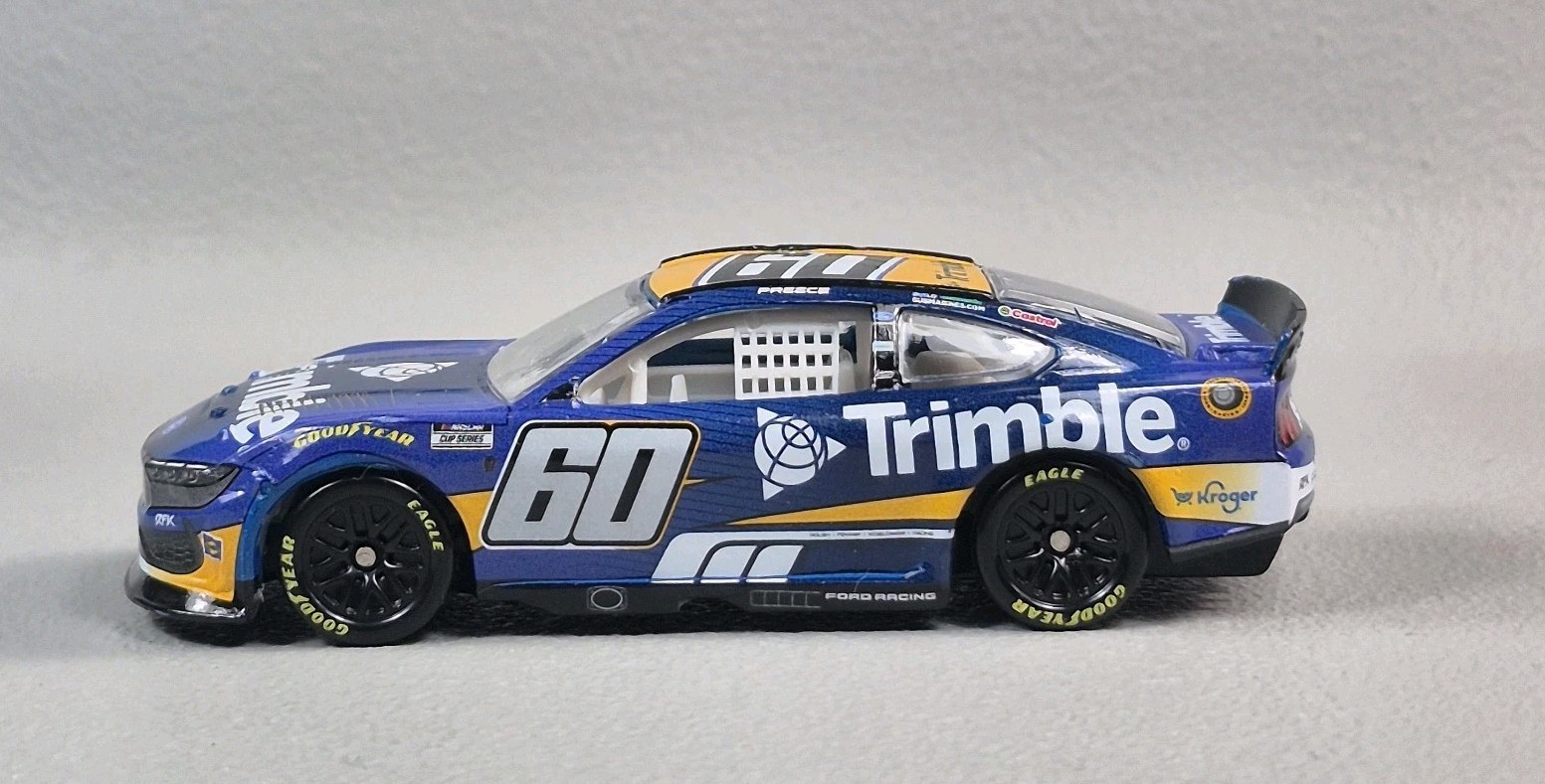 RYAN PREECE 2026 FORD MUSTANG NASCAR Diorama Collectible DieCast Car 1/64 LOOSE