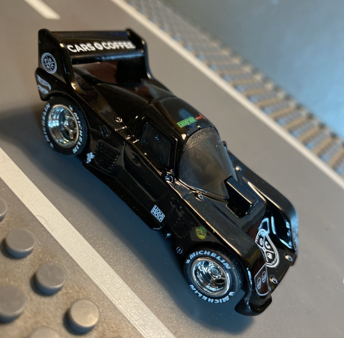 Hot Wheels LEGENDS TOUR WINNER 2/5 La Liebre CUSTOM Super Real Riders Wheel Swap