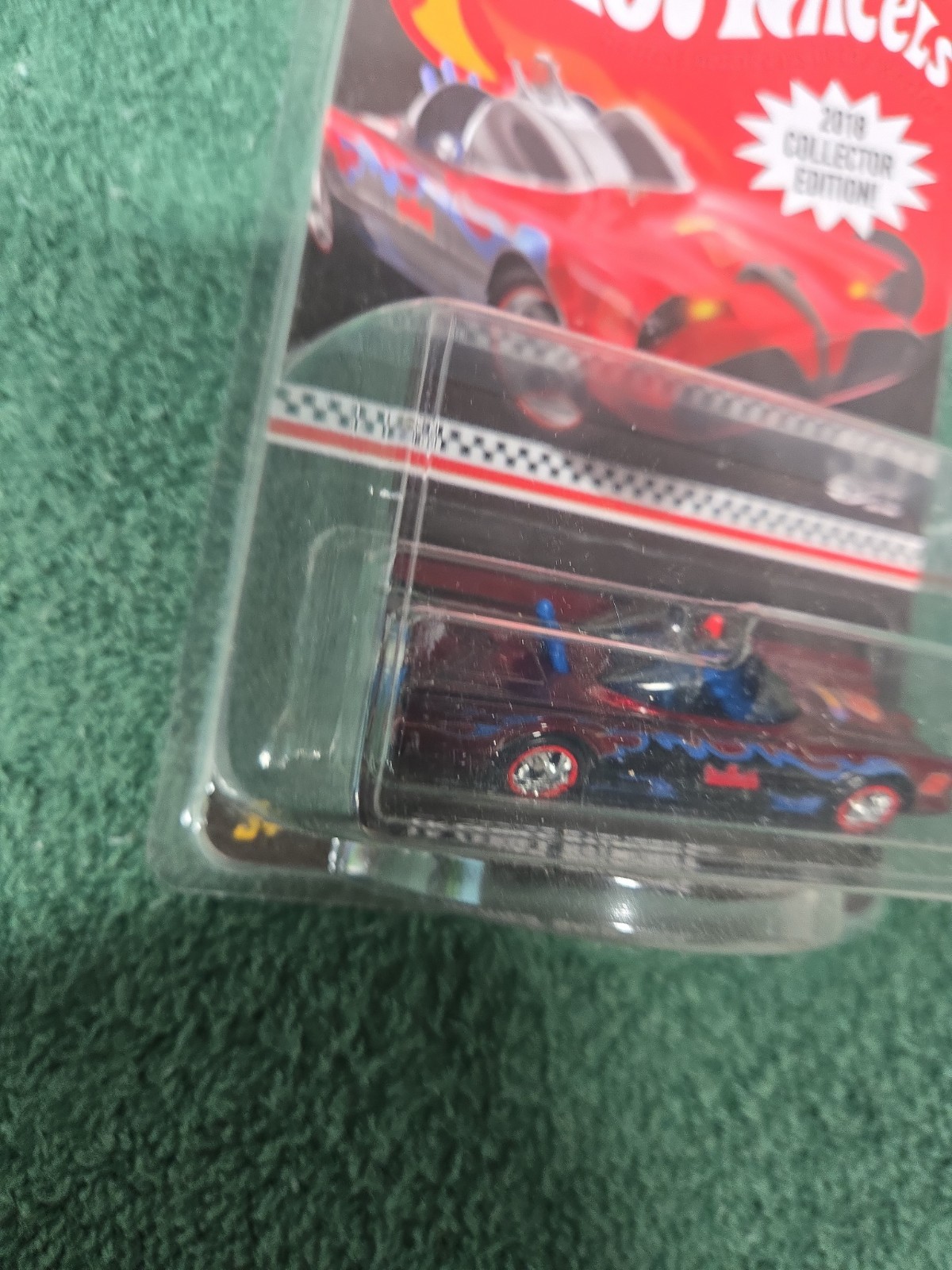 1)Hot wheels 50th Anniversary Mail-in Collector…TV Series Batmobile…Unopened