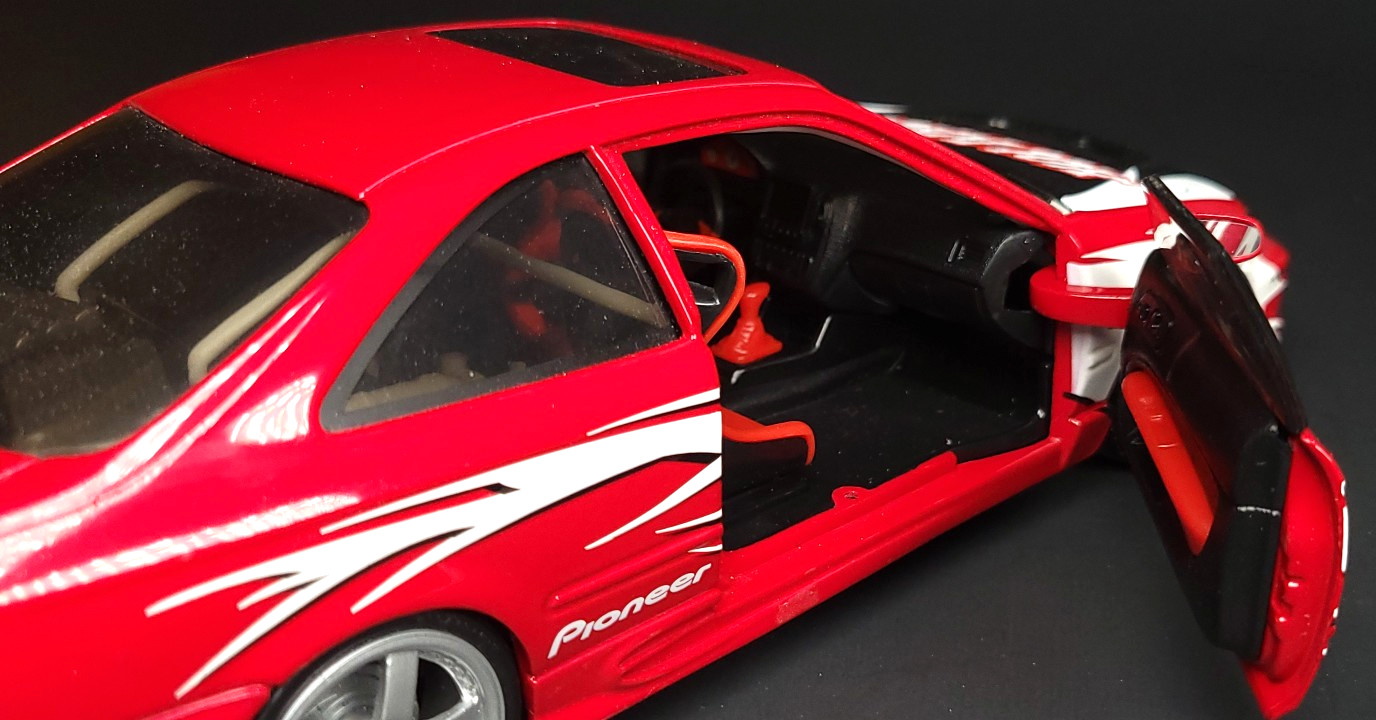 Hot Wheels No Box Honda Civic Si red Super Street 1/18