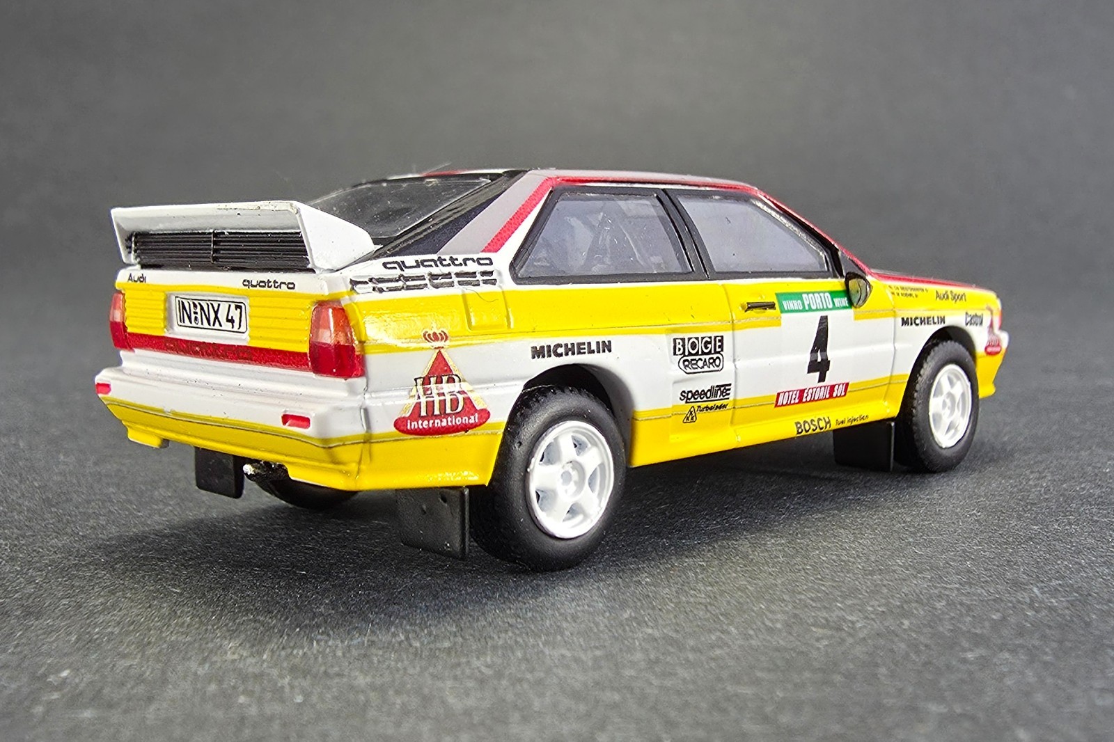 Schuco 1:64 Audi Quattro A2 (1984 Rally Portugal Winner) | 450036900 | MIB
