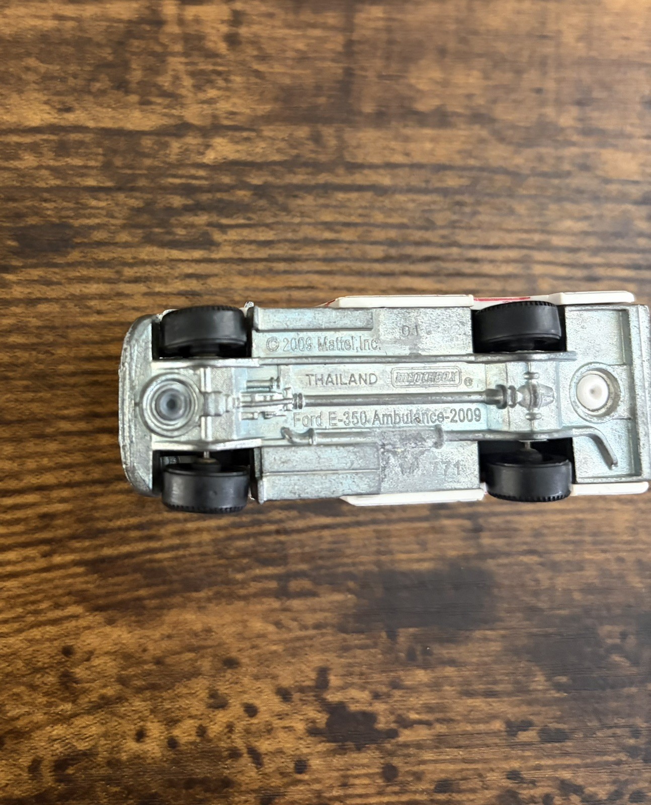 2009 Matchbox: Ford E-350 Ambulance, Providence Fire Department