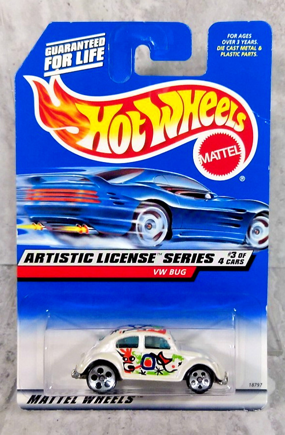 1997 Hot Wheels 30 Years Collector #731 Artistic License Series #3/4 VW Bug