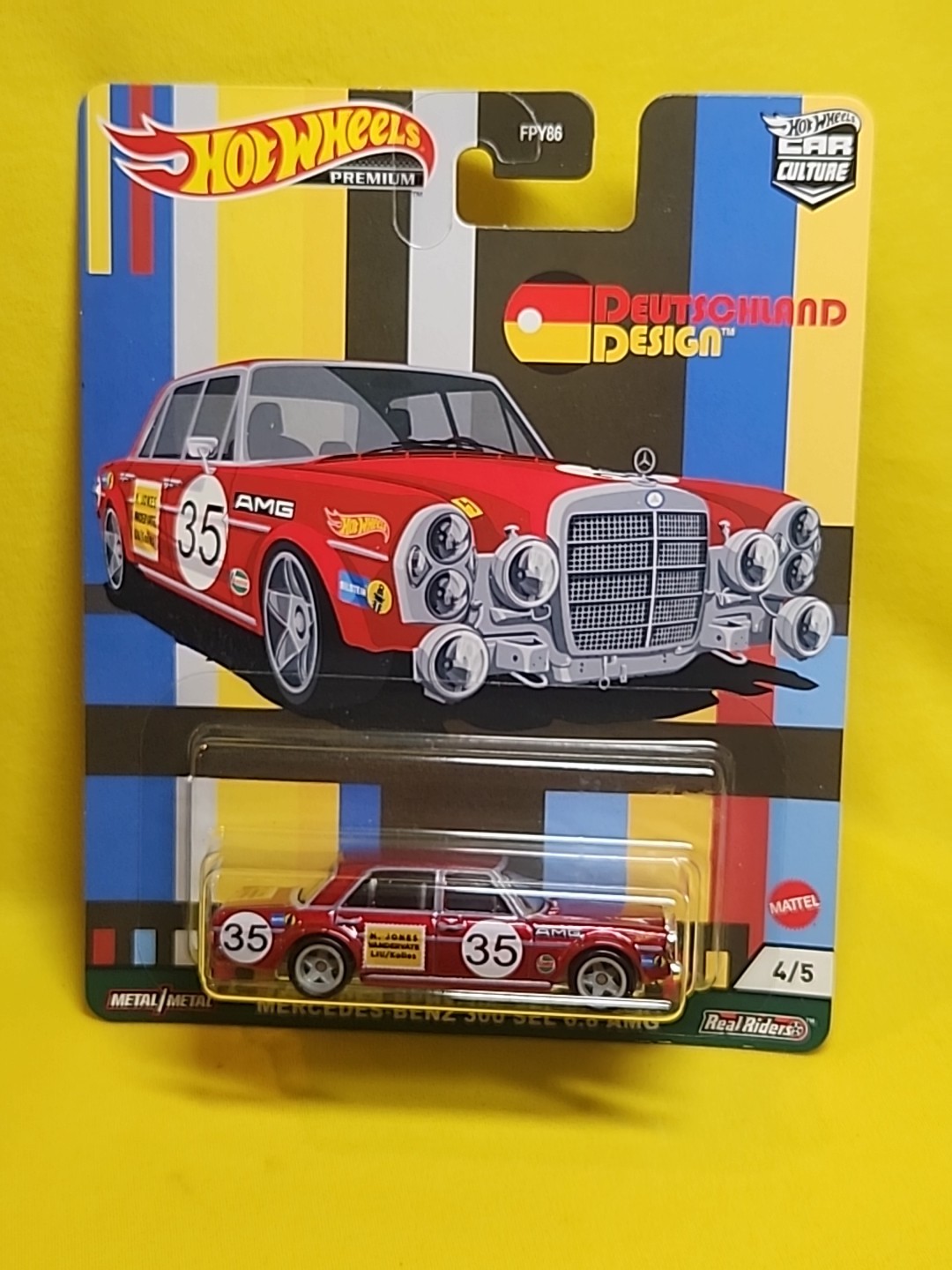 2020 Hot Wheels Mercedes-Benz 300 SEL 6.8 Deutschland Design Premium NIP 🔥(A5)