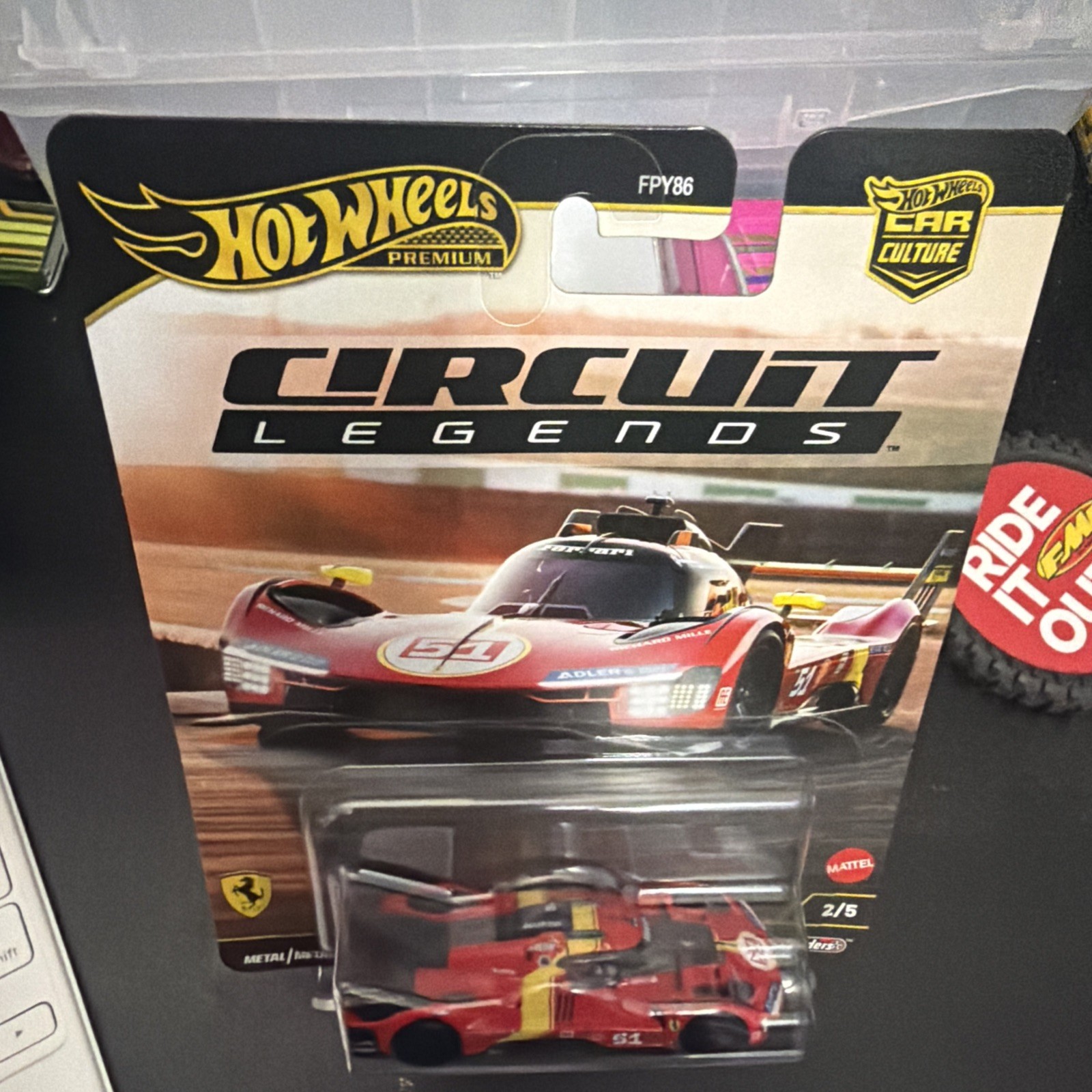 Hot Wheels Car Culture Series – Circuit Legends – Ferrari 499P – JBK49