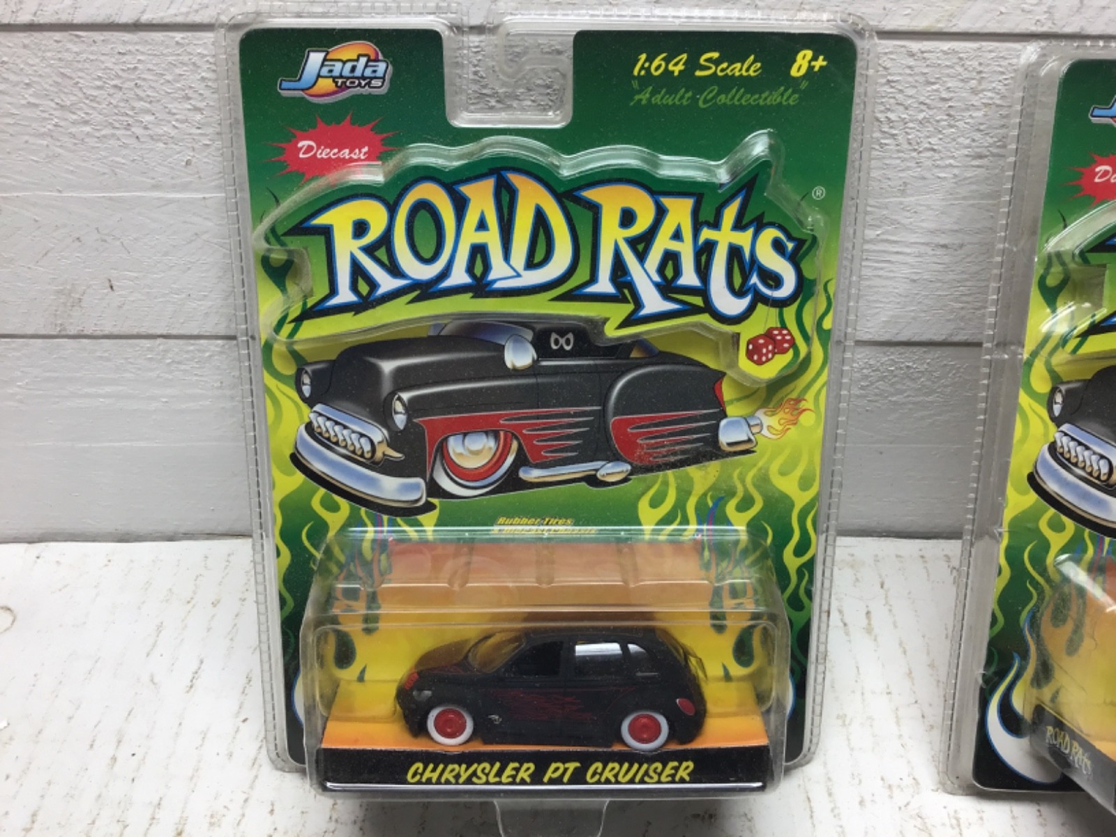 5 Jada Toys Diecast Cars 1:64, 2 x Road Rats, 3 x Dub City, 2003, 2004 & 2005