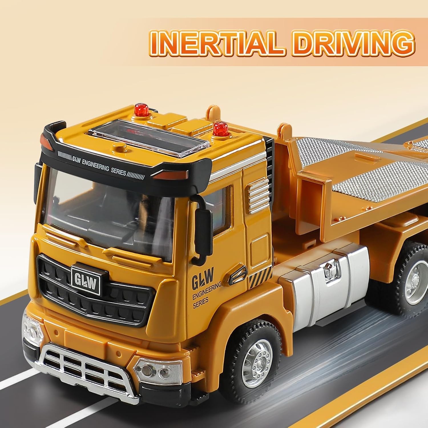 Construction Carrier Trucks Toy Set Alloy Inertia 1:40 1:55 Model Vehicles
