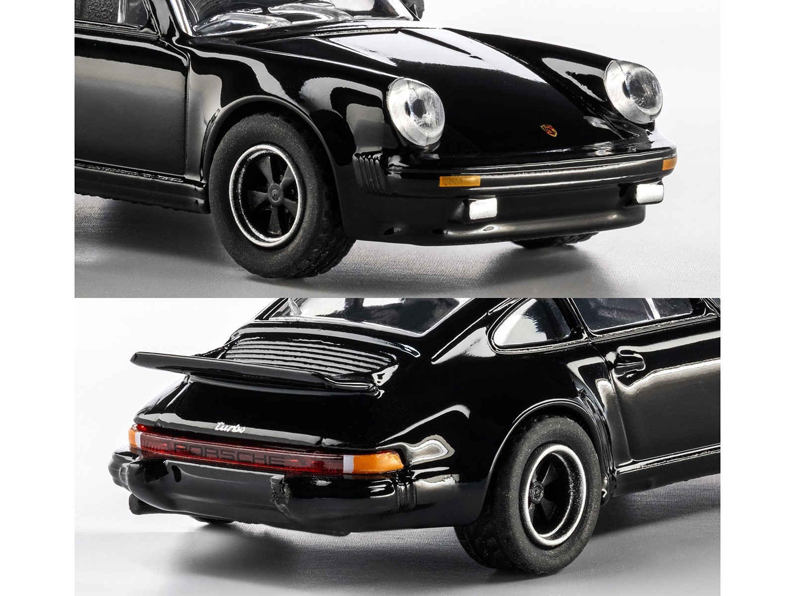 1975 PORSCHE 930 TURBO BLACK 1/64 DIECAST MODEL CAR BY MAJORETTE 8505001021