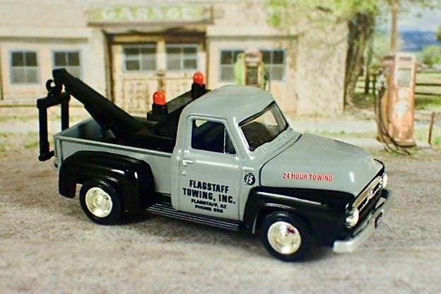 Vintage 1953 Ford Step-Side Flathead V8 Tow Truck 1/64 Scale Limited Edition I
