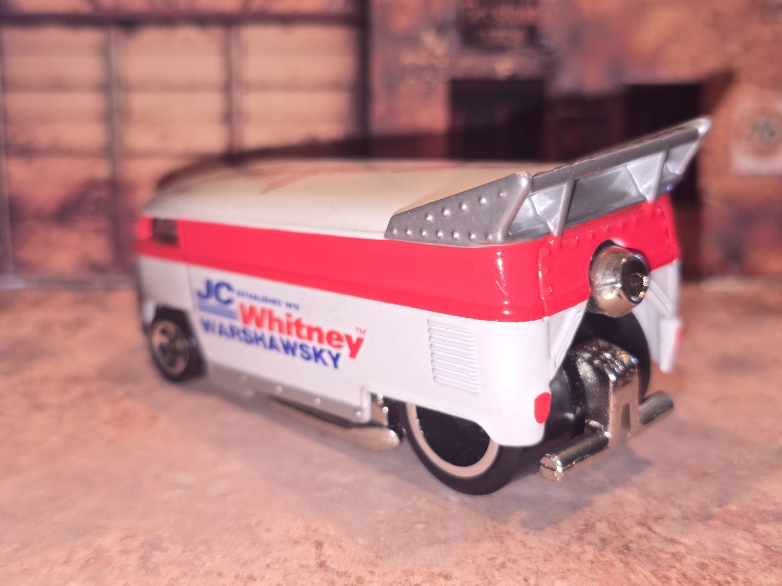 Hot Wheels 1996 VW Drag Bus – JC WHITNEY (Lmtd Edition) – SIGNED by P. Riehlman