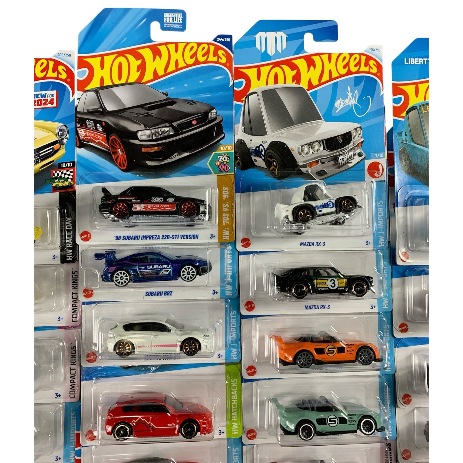 Hot Wheels BIG LOT of 50 Import Tuners Compacts Nissan Honda Acura Subaru Toyota