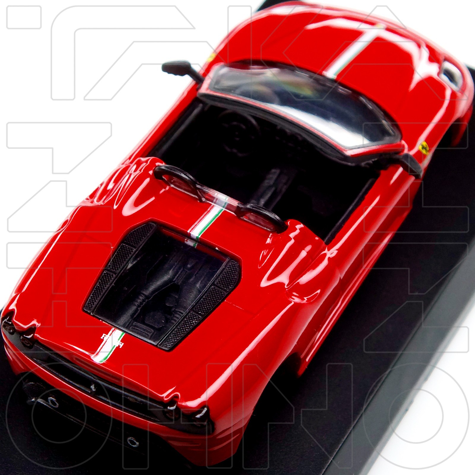 Ferrari 430 Scuderia Spider 16M 2008 KYOSHO 1:64 Collection 8 Rosso Corsa Red