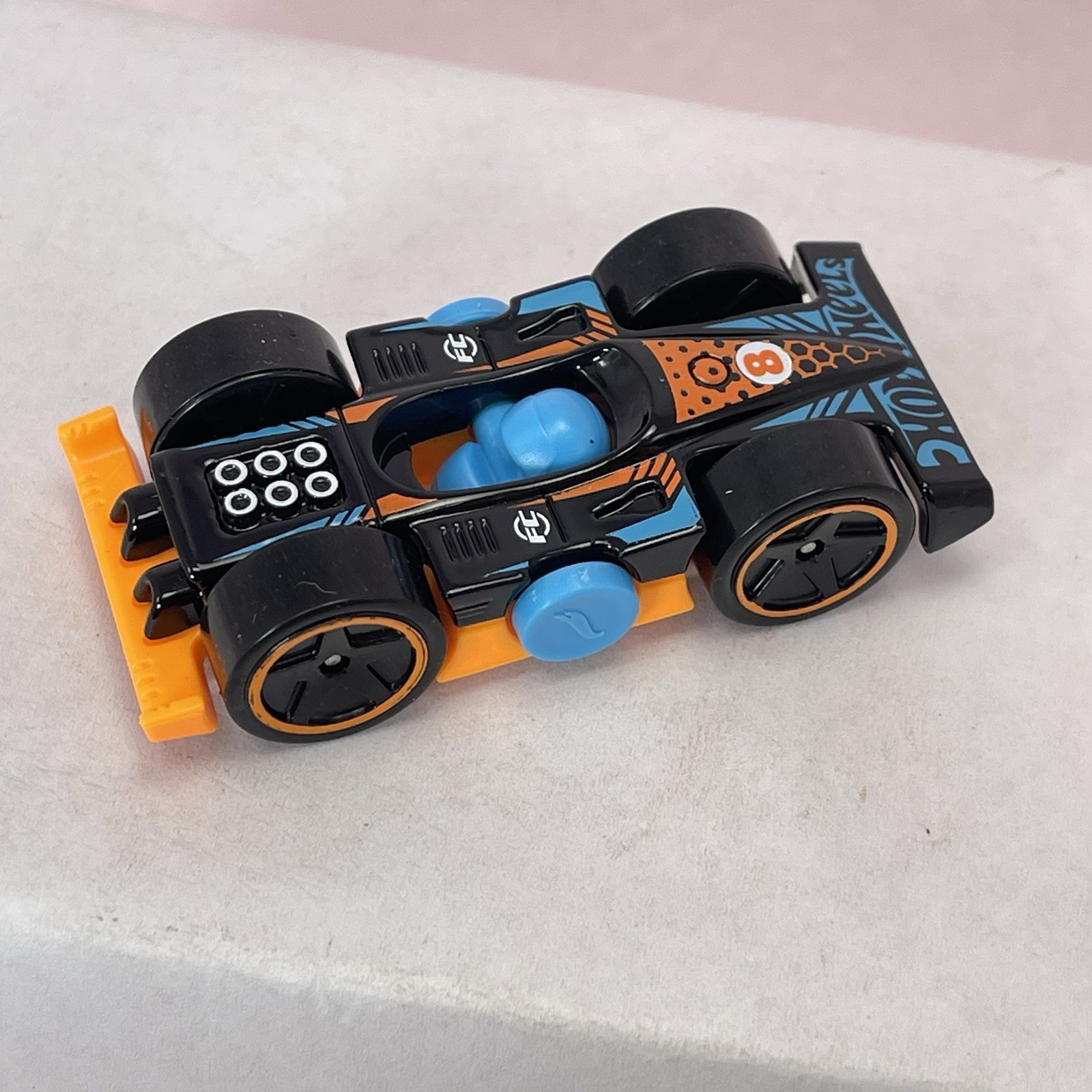 Hot Wheels 2025 Flippin Fast Orange Black Blue 1:64 Mainline Diecast Car