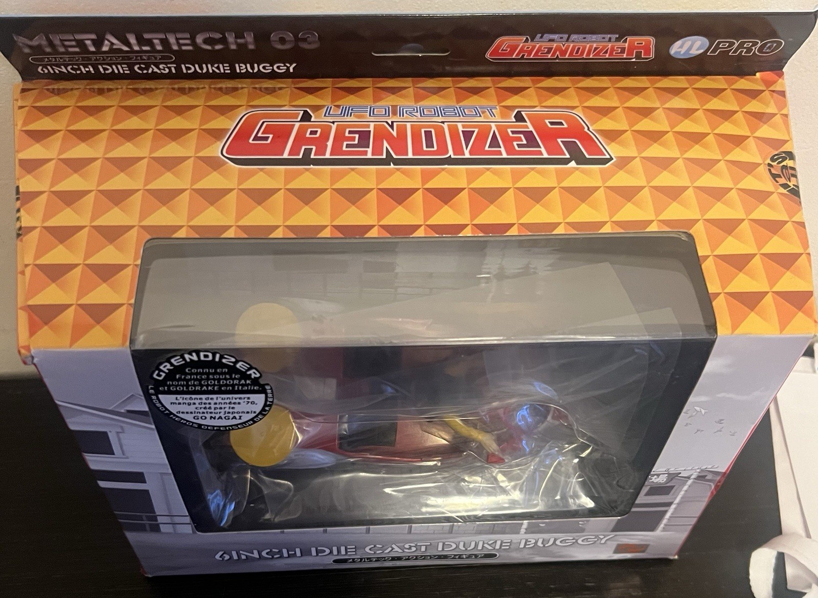 HL Pro Metaltech 03 Duke Buggy 6 Inch Diecast UFO Robot Grendizer Anime Vehicle