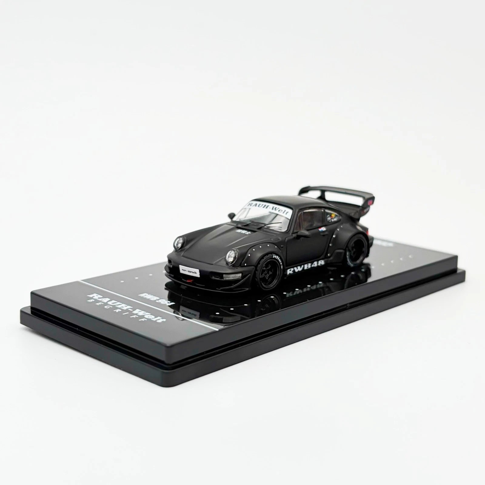 2026 INNO64 Black Matt Matte PORSCHE 964 RWB Darth Vader Item #IN64-RWB964-BM