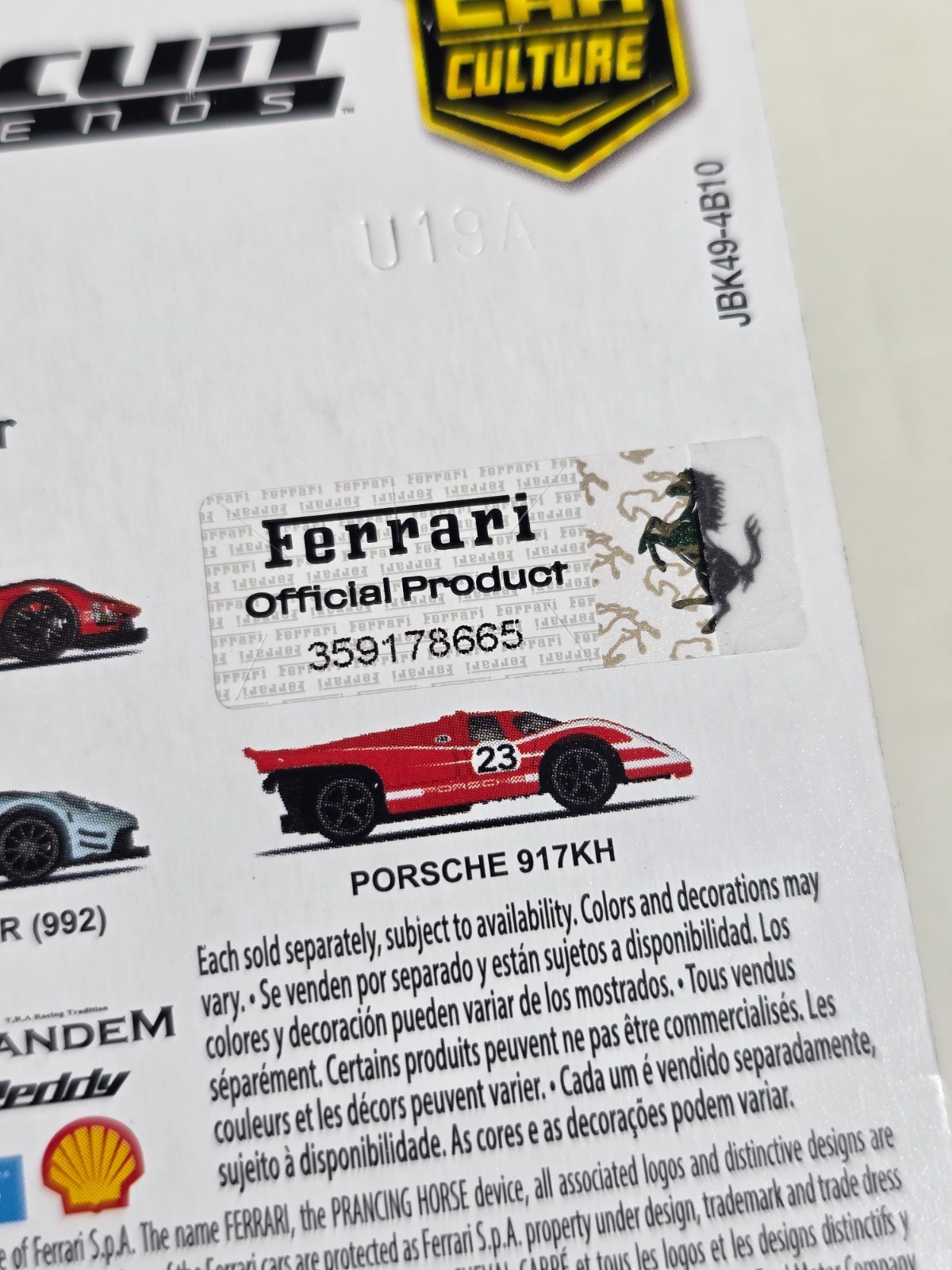 2025 Hot Wheels Premium Circuit Legends Ferrari 499P – NEW