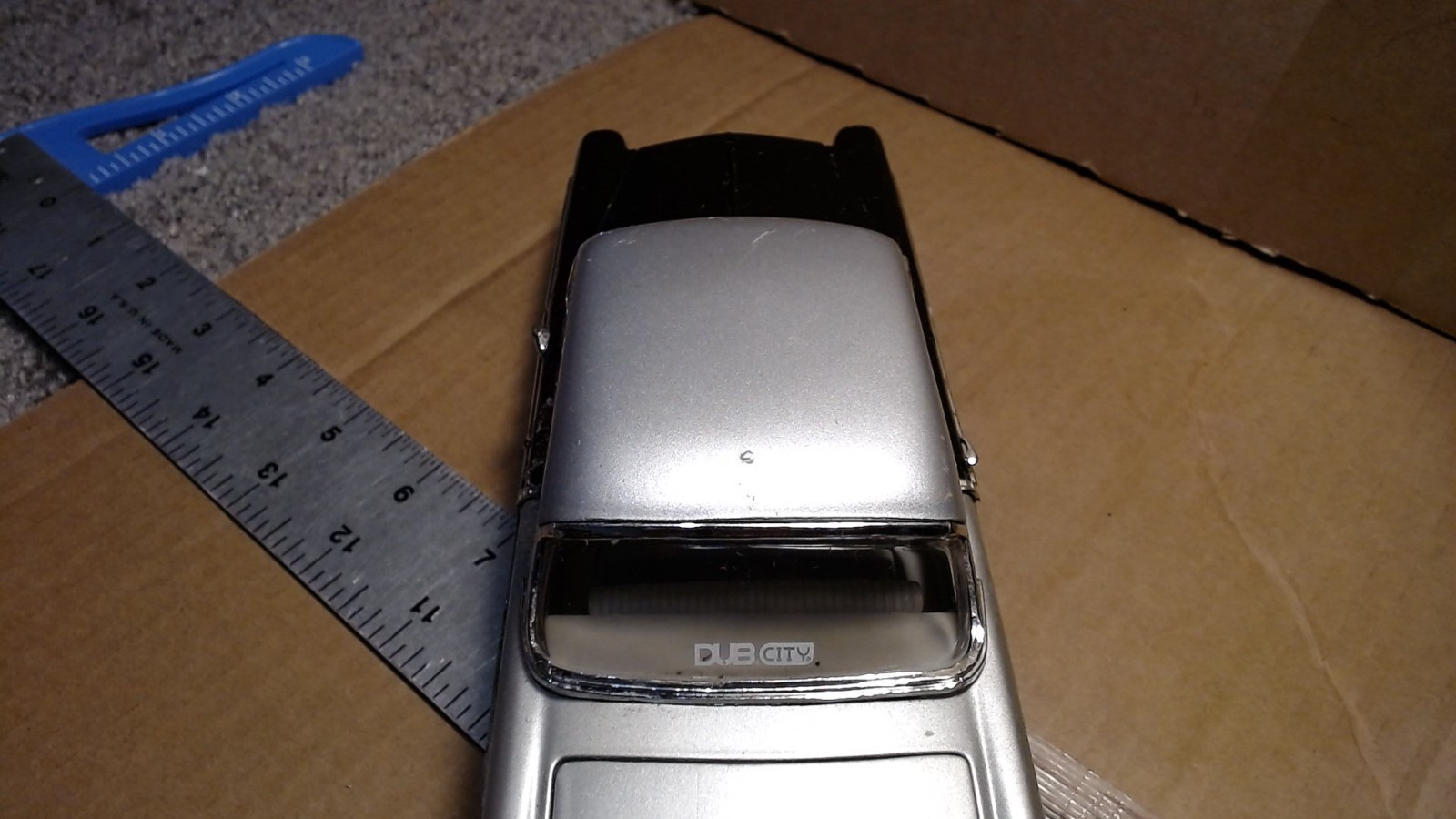 Jada Toys 1/24 Road Rats1956 Chevrolet Bel Air Diecast China Silver&Black