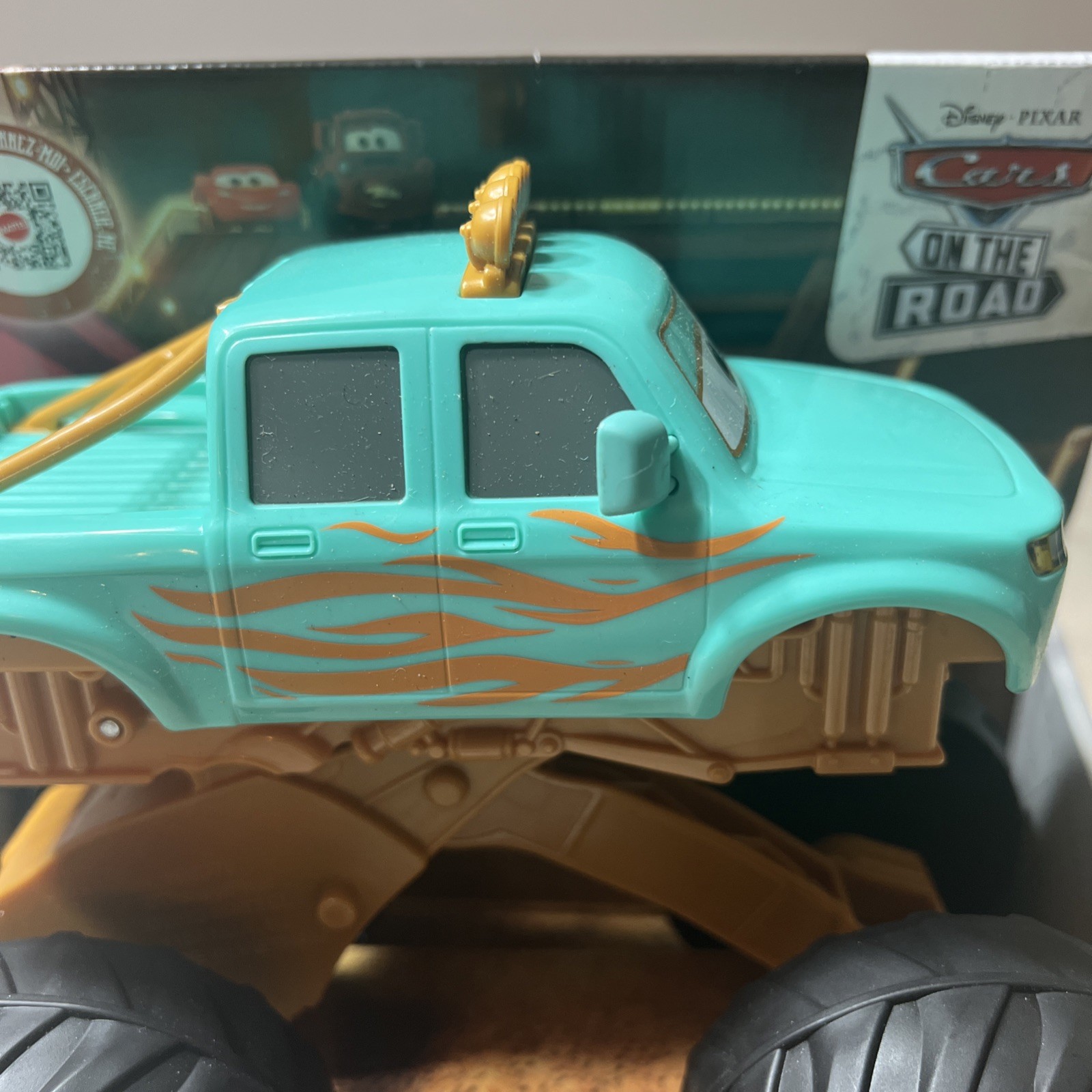 Disney Pixar Cars On The Road Circus Stunt Ivy Monster Truck 2023 Mattel