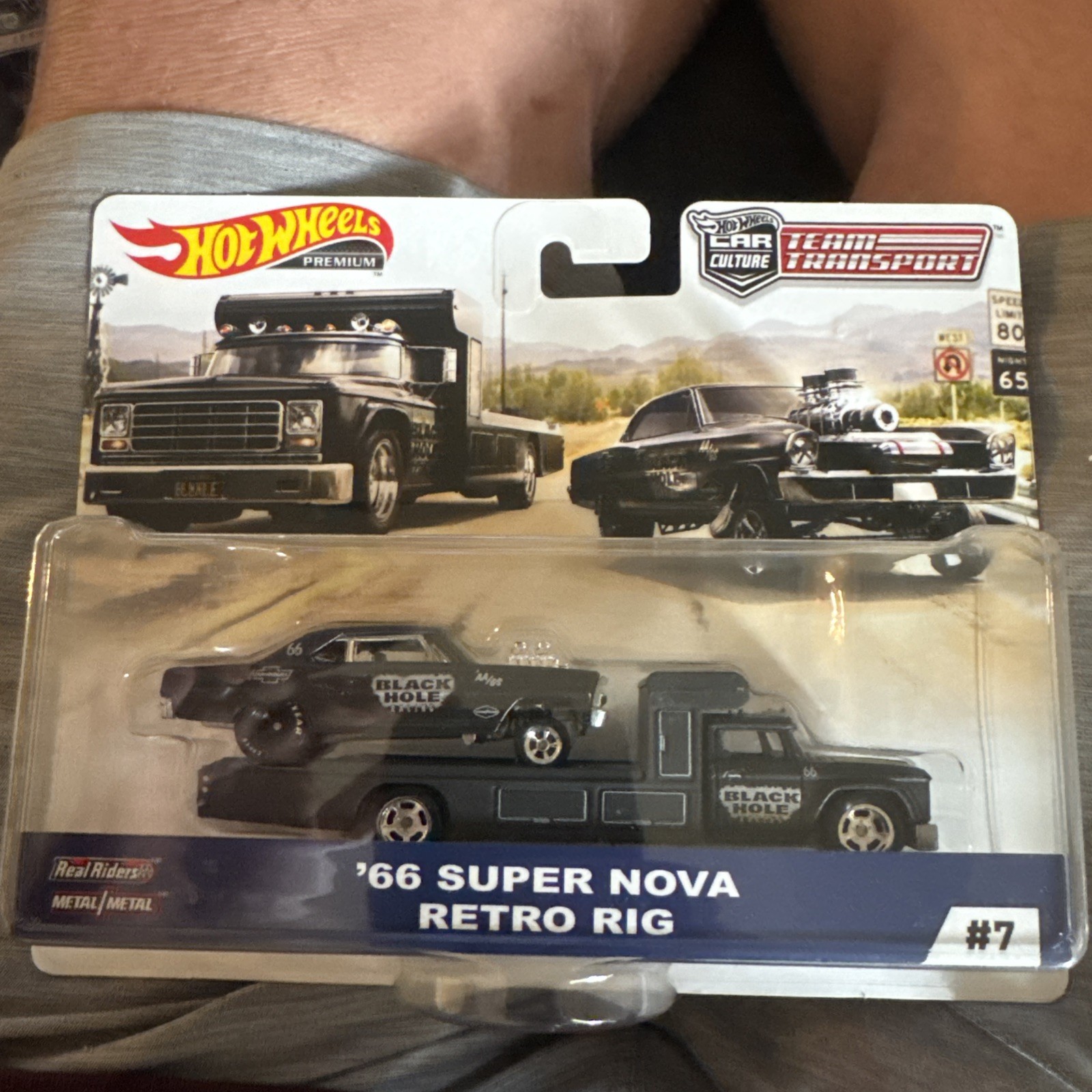 2019 Hot Wheels Car Culture Team Transport ’66 SUPER NOVA RETRO RIG #7 From JP