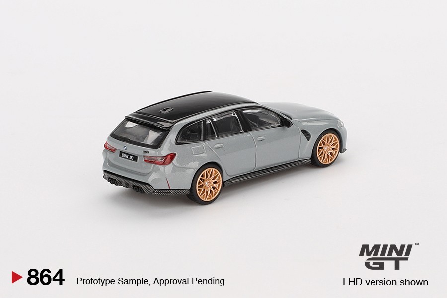 Mini GT 1:64 BMW M3 Competition Touring Brooklyn Grey #864