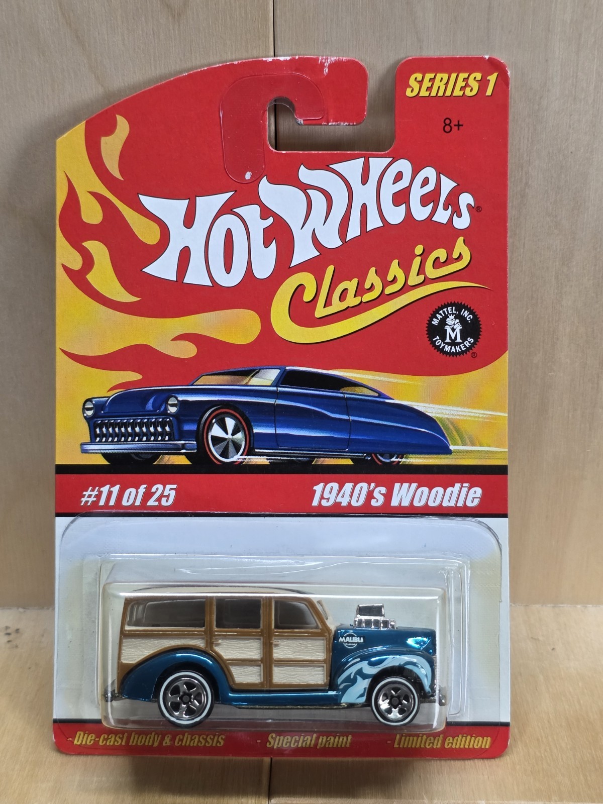Hot Wheels Classics 1940’s Woodie – Complete Color Variation Set