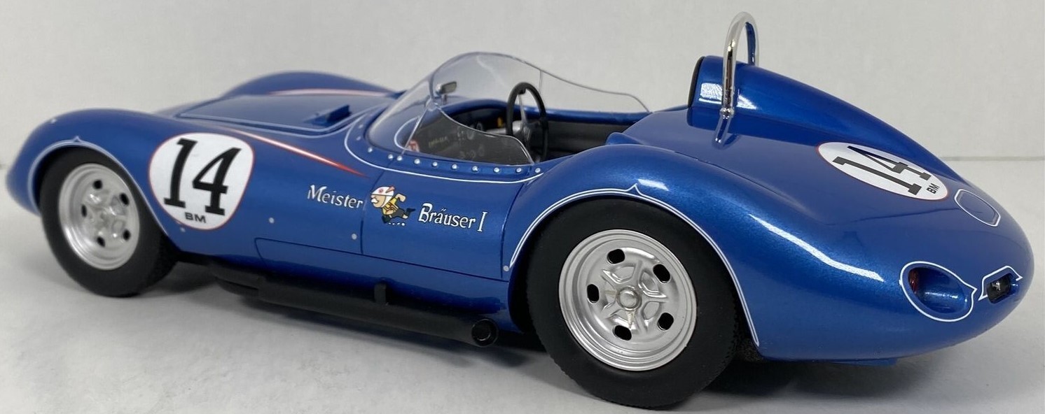 1 18 Race Car with Corvette Engine Classic Custom Concept 24 Built Model 12