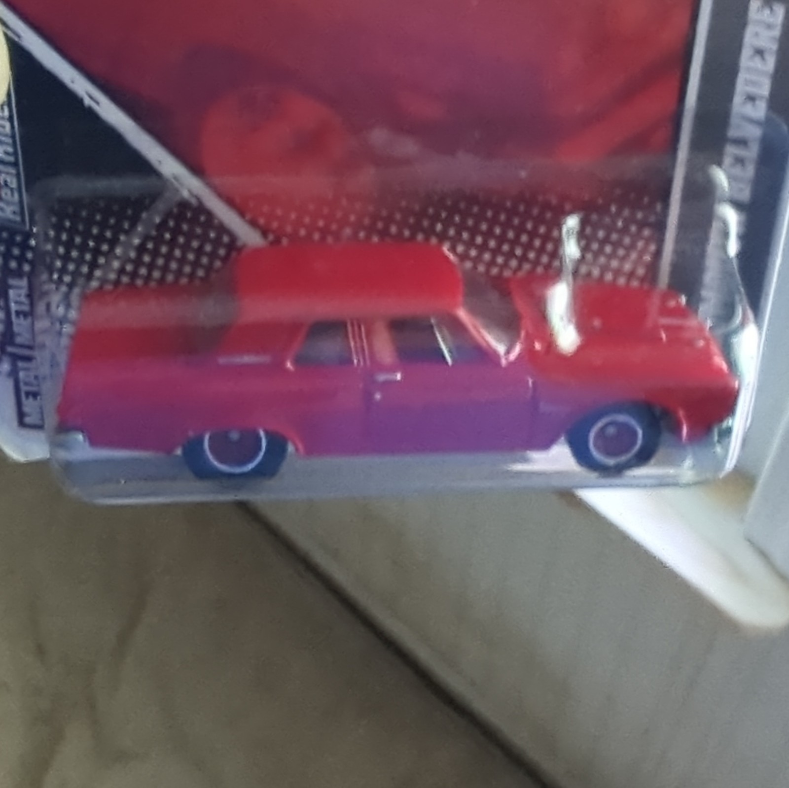 Hot Wheels Garage ’63 Chevy Nova Red 1:64 Diecast Car Unopened Box