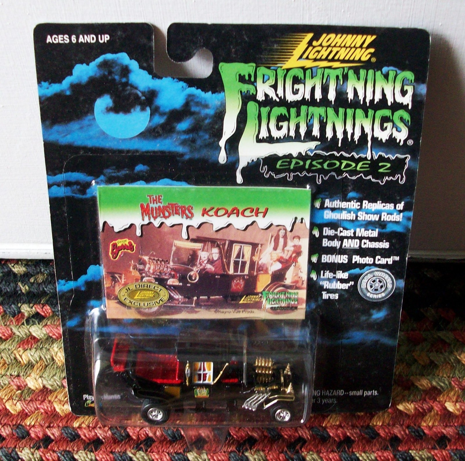MUNSTERS KOACH COACH LIMITED EDITION “JL DIRECT EXCLUSIVE” + COA GEORGE BARRIS