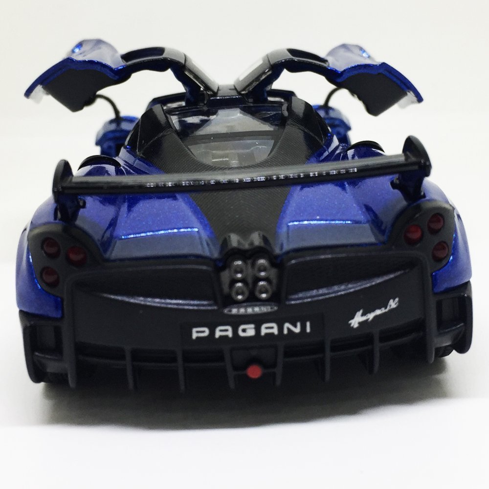 New Kinsmart 5″ Pagani Huayra BC Diecast Model Toy Sports Super Car 1:38- Blue