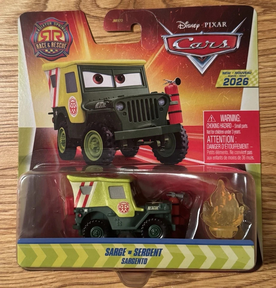 2026 Disney Pixar Cars – Race & Rescue – YOU PICK