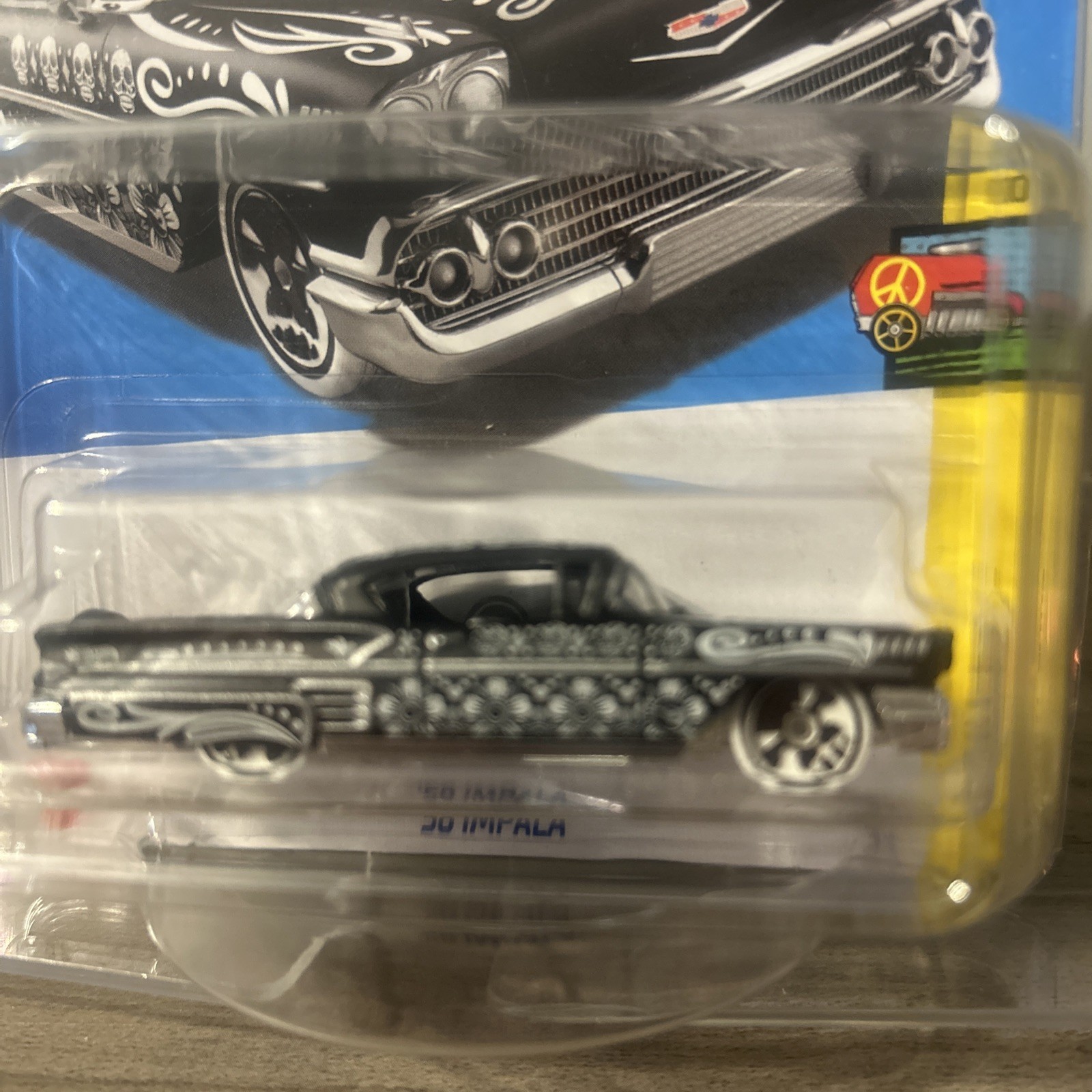 Hot Wheels ‘58 Chevy Impala Treasure Hunt In Protector Rare