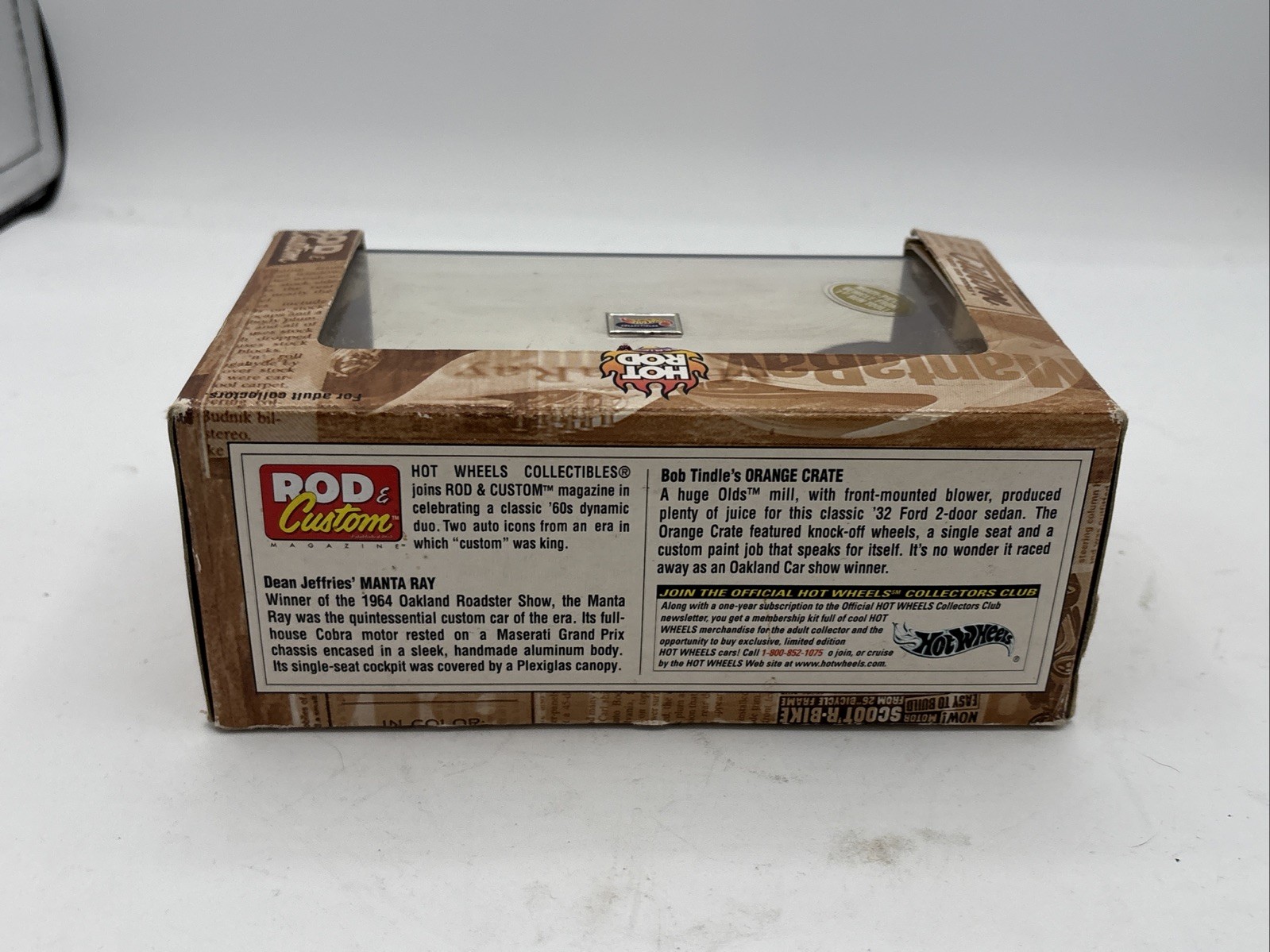 Hot Wheels 2-Car Set Rod & Custom Magazine Hot Rod Series #6 Diecast 1:64 DC1