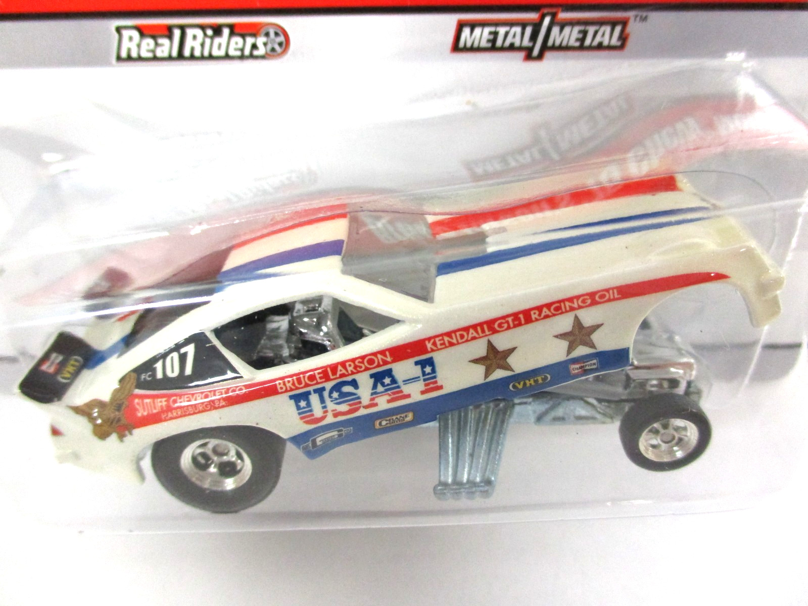 HOT WHEELS – DRAG STRIP DEMONS BRUCE LARSON USA-1 CHEVROLET MONZA FUNNY CAR