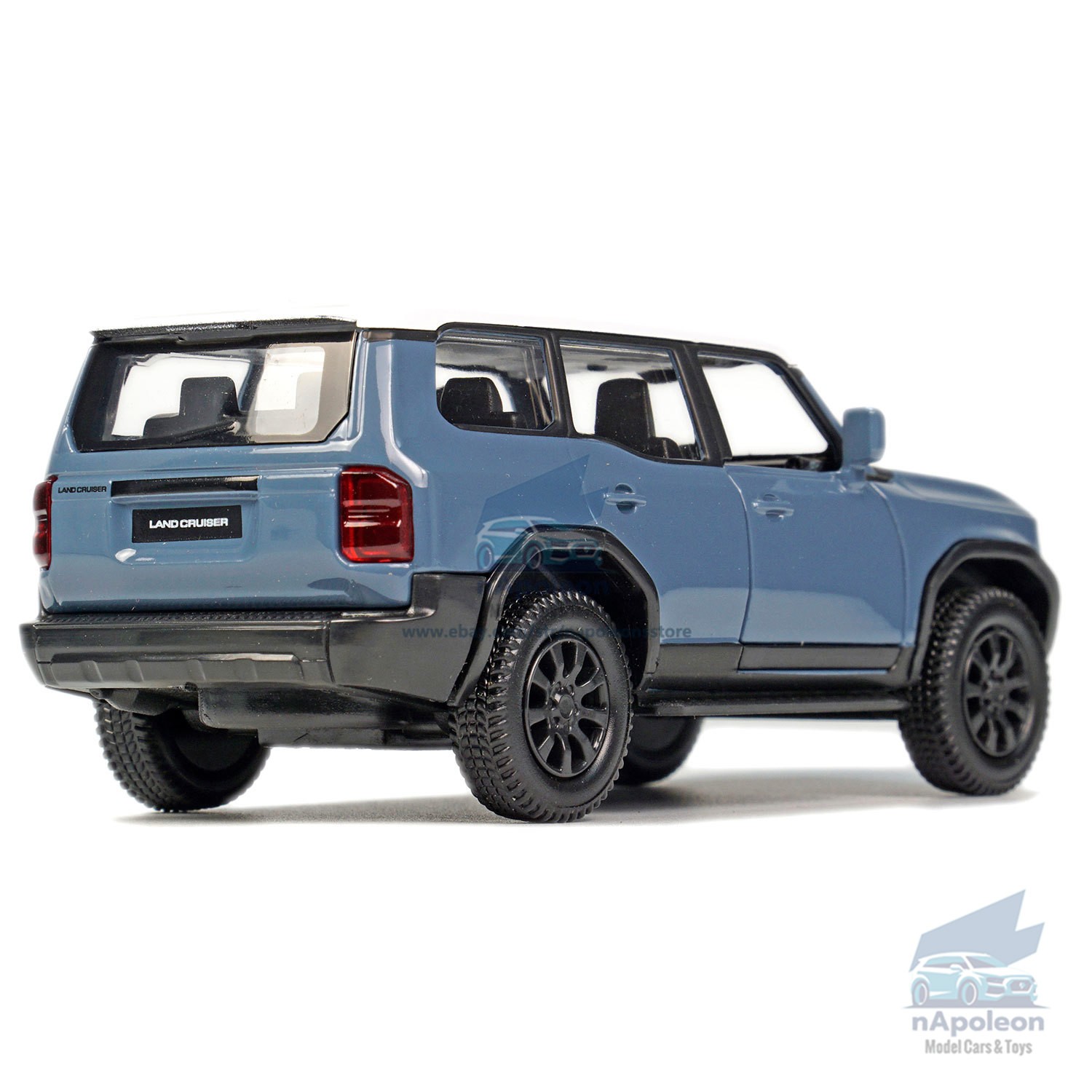 1/36 Toyota Land Cruiser 250 Model Car Diecast Toy Vehicle Gift Collection Blue