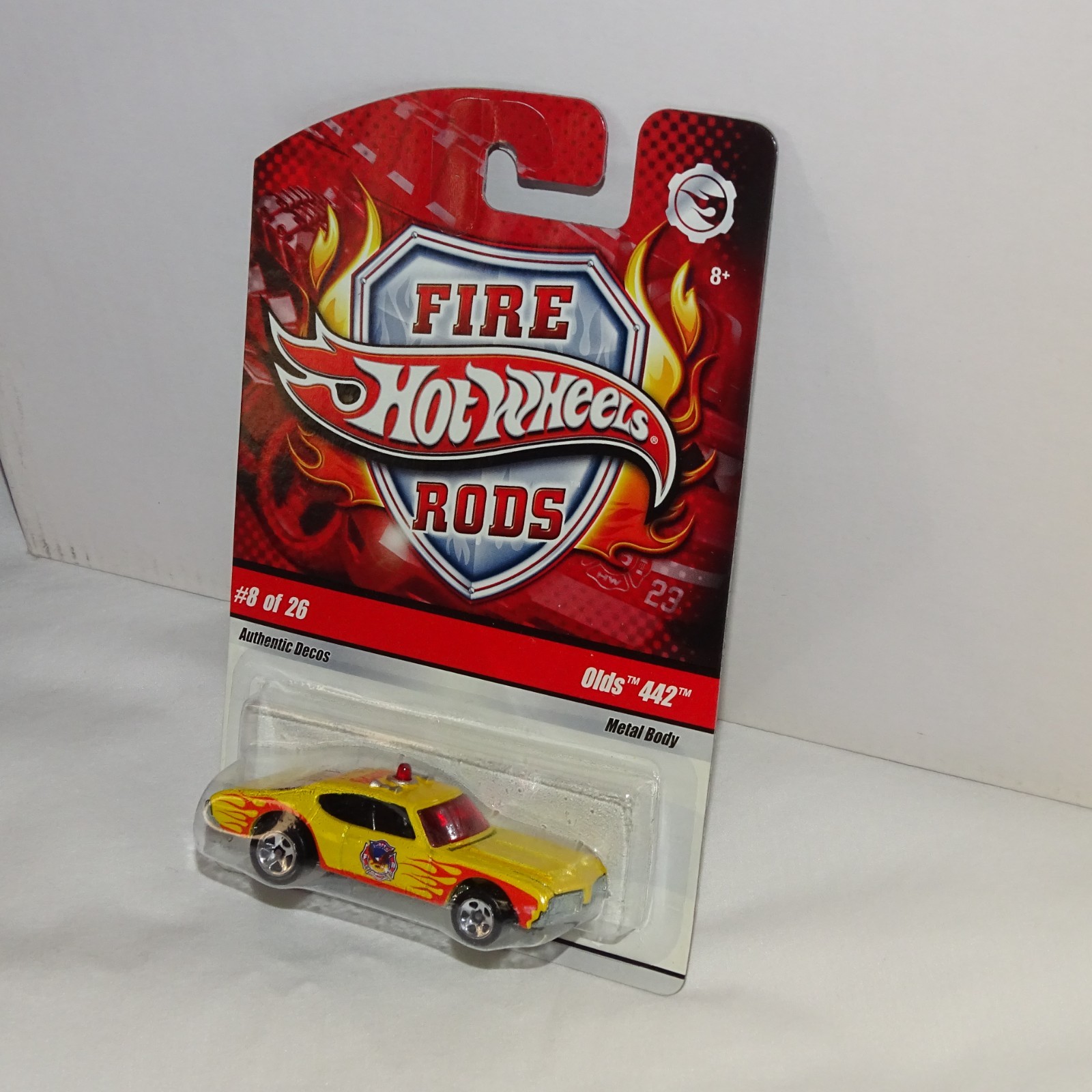 2008 Hot Wheels Fire Rods Olds 442 #8