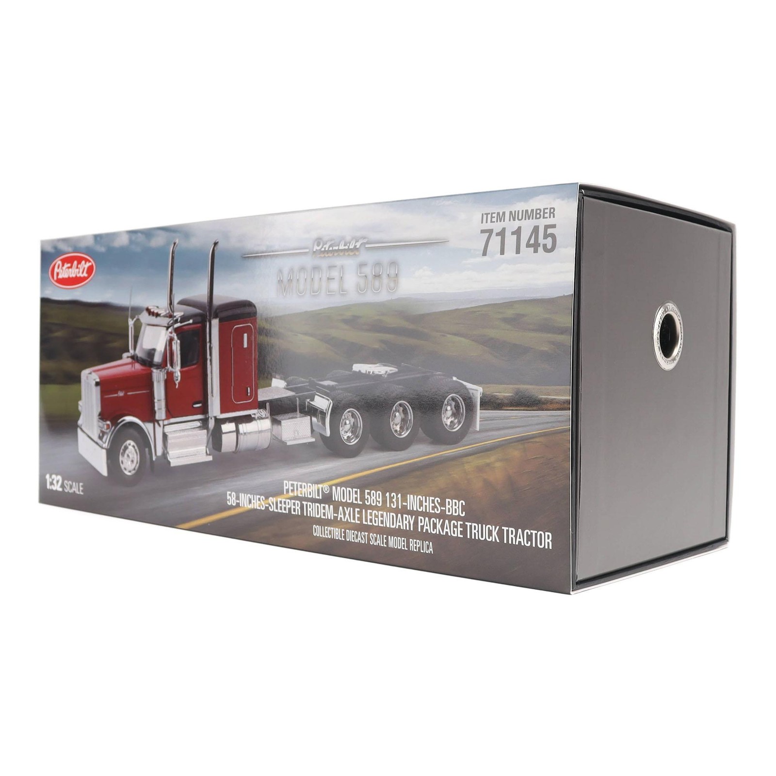 Diecast Masters 1/32 Peterbilt 589 Tridem-Axle Truck 58in Sleeper 71145