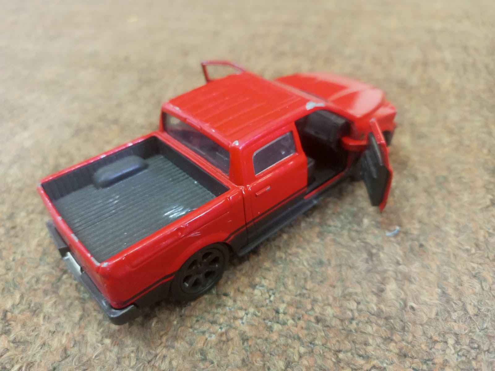 Kinsmart Dodge Ram 1500 Red Diecast Truck 1:46 Scale
