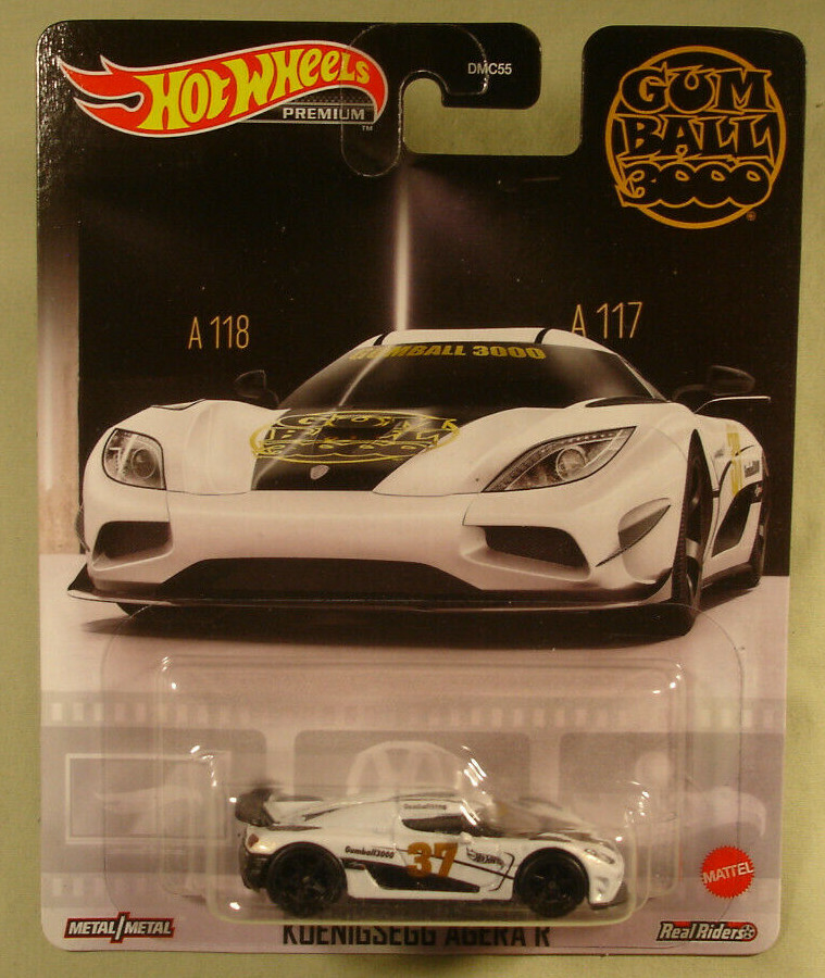Hot Wheels Koenigsegg Agera R Premium 2021 new in package