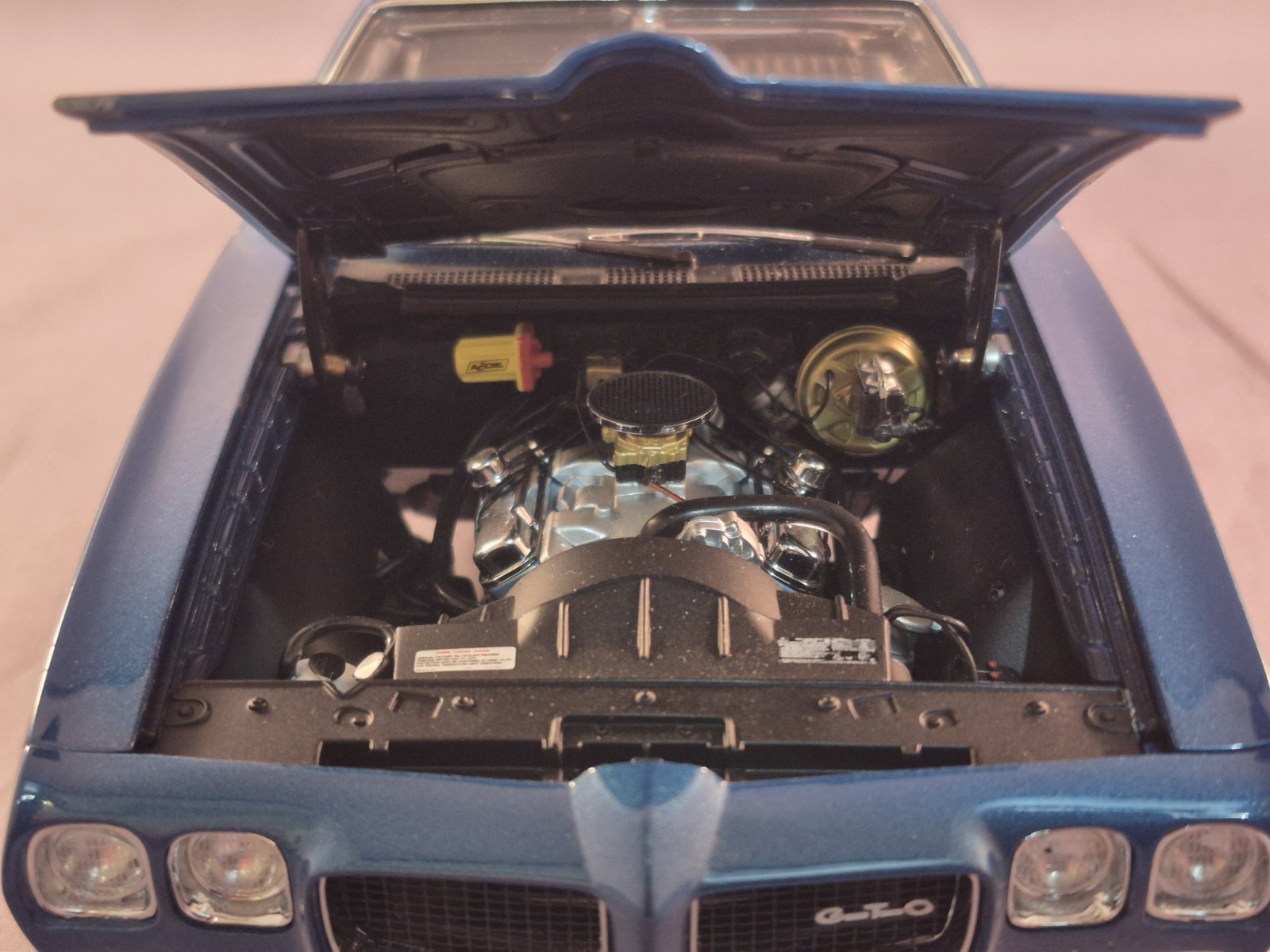 1970 Pontiac GTO The Judge Ram Air IV Blue GMP Tom’s Garage RARE /250 Diecast