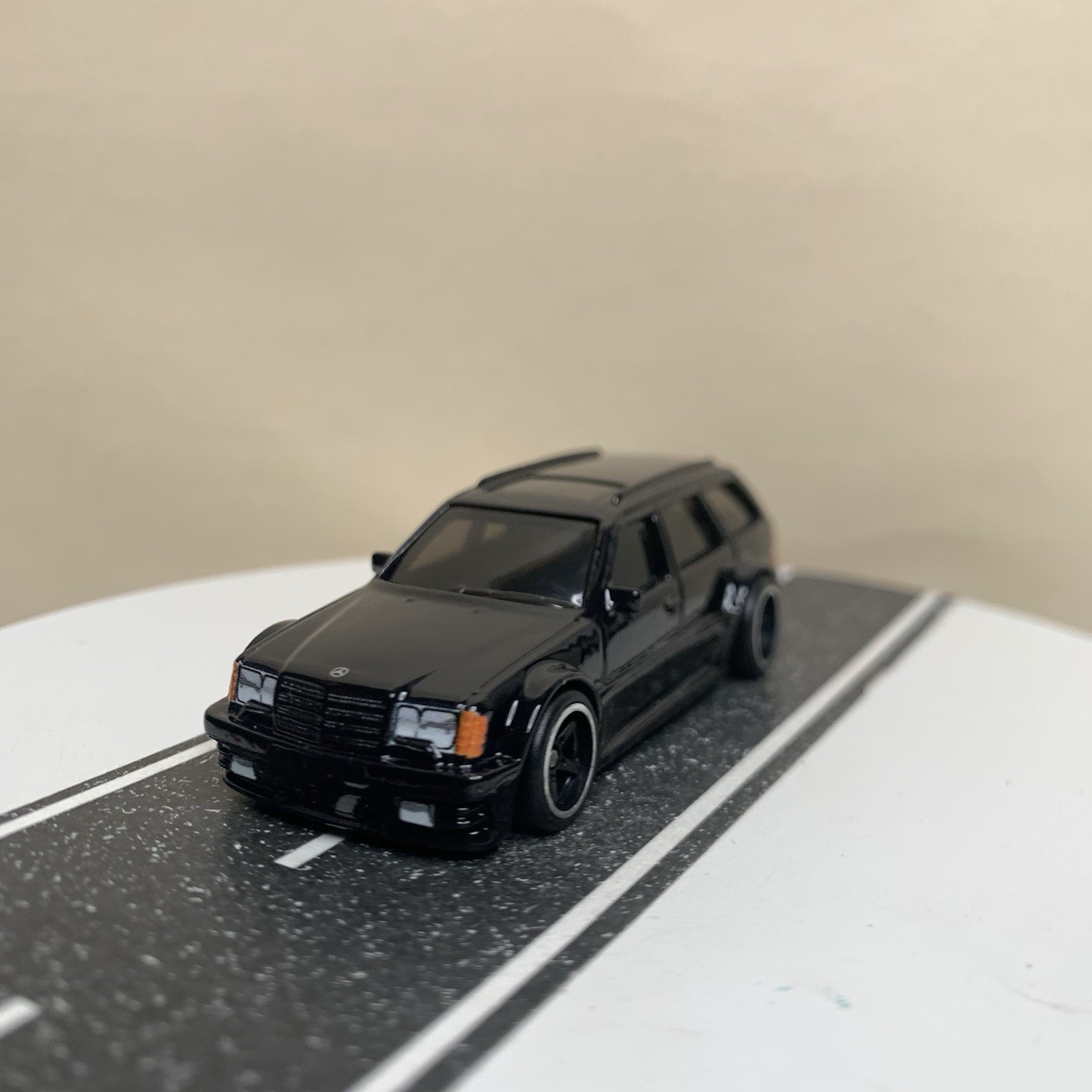 Hot Wheels Premium Boulevard #60 Mercedes-Benz AMG E36 Estate Wagon Custom Black