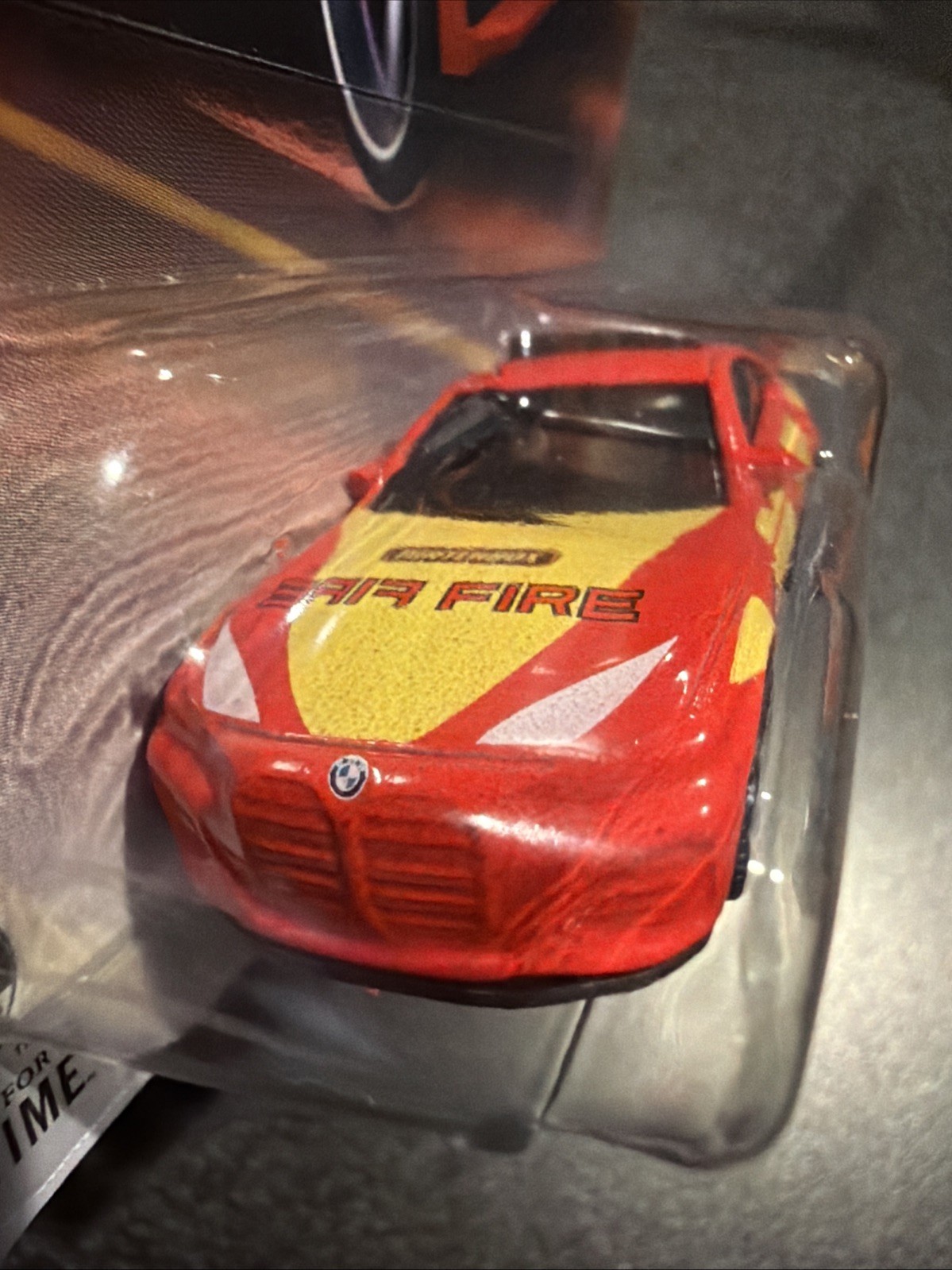 2026 New Matchbox 2019 BMW i4 Police Fire MOC MBX Rescue Red