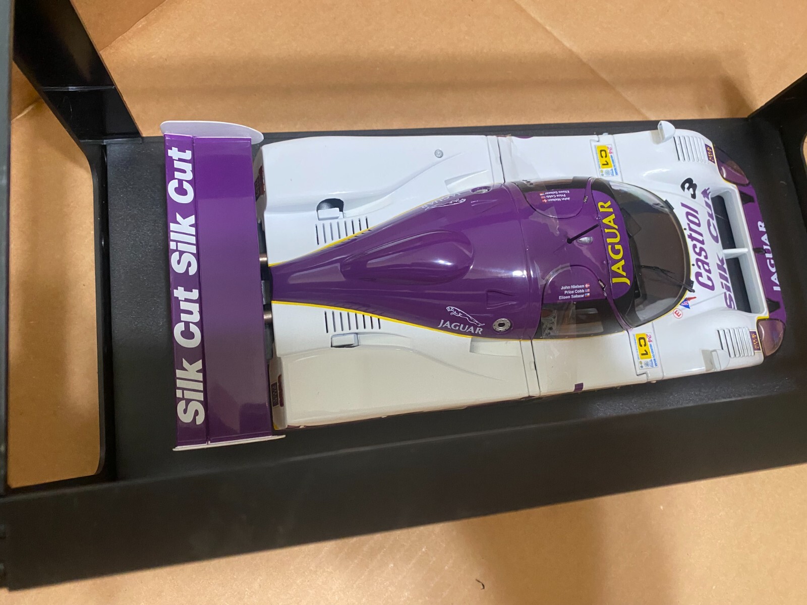 Jaguar XJR-12 #3 Winner 24h LeMans 1990 Nielsen, Cobb, Brundle 1:18 CMR